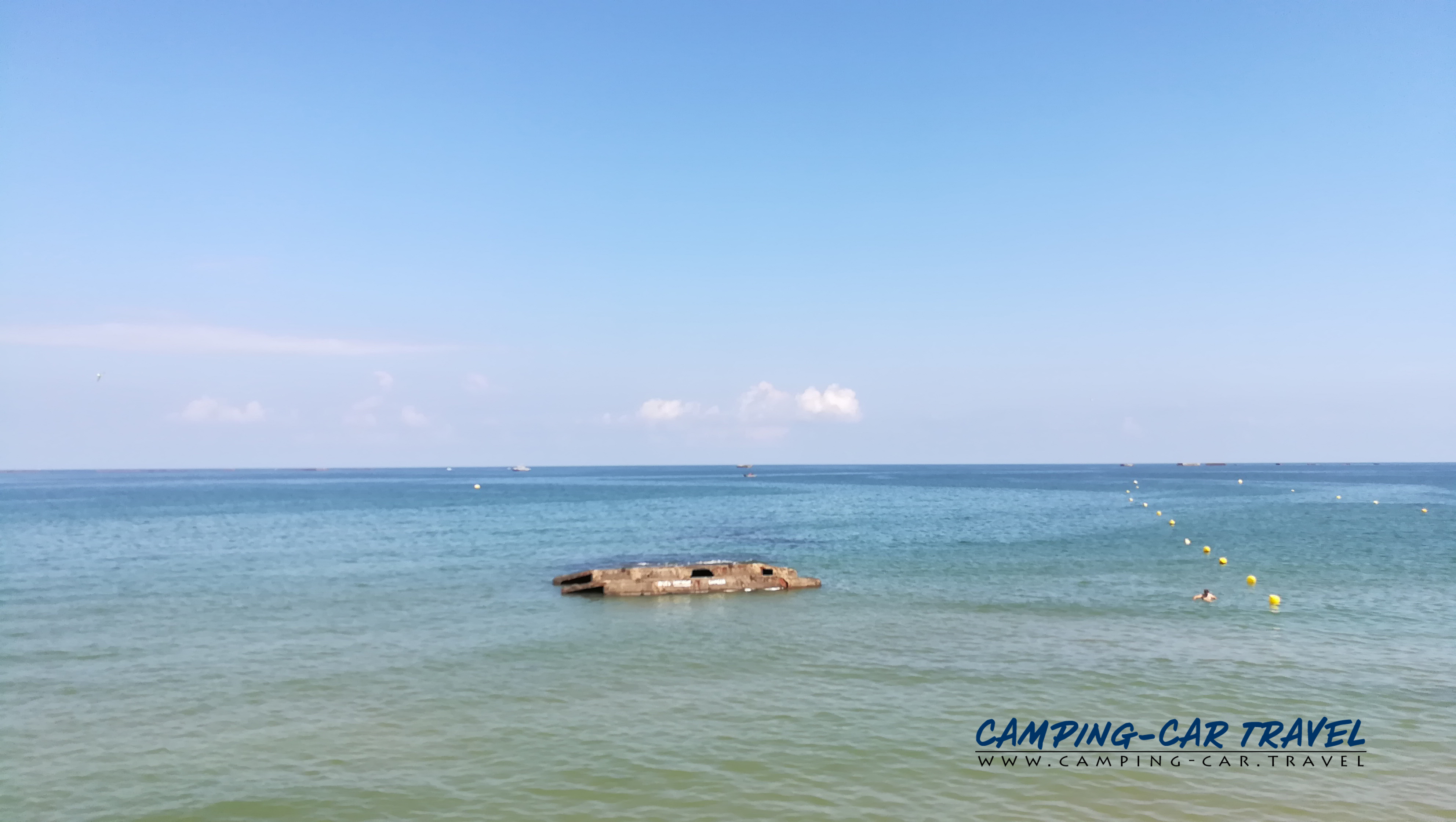 aire services camping car Arromanche-les-Bains Calvados Normandie