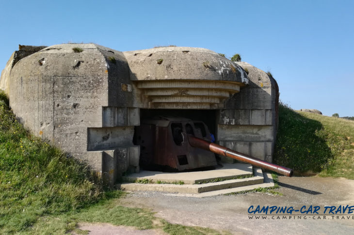 aire stationnement camping cars Longues-sur-Mer Calvados Normandie