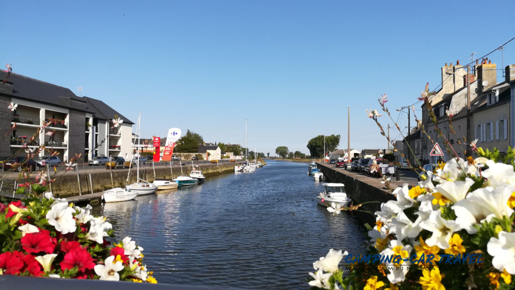 Isigny-sur-Mer : aire de services dans le Calvados - Camping-car Travel