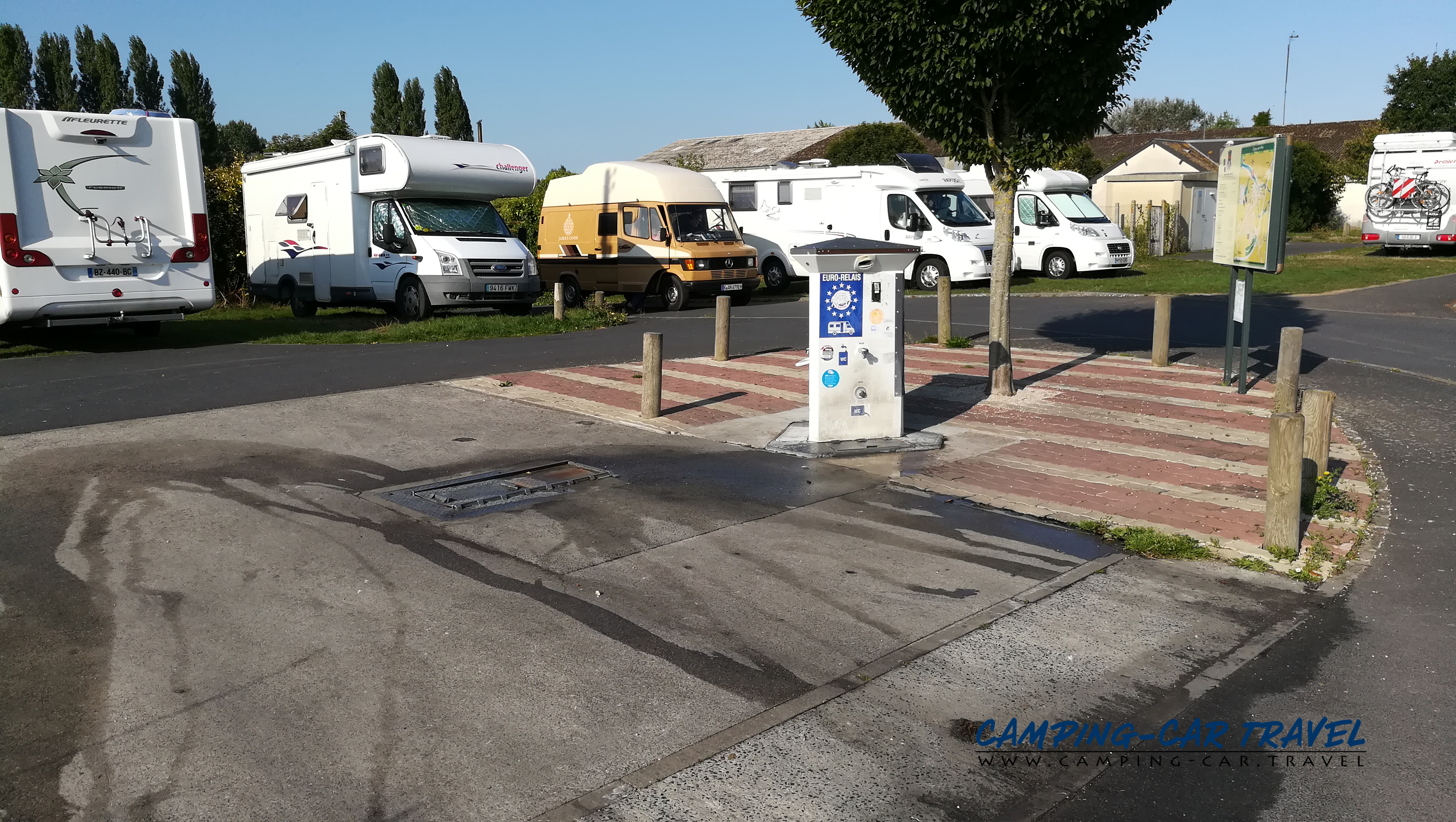 aire services camping car Isingny-sur-Mer Calvados Normandie