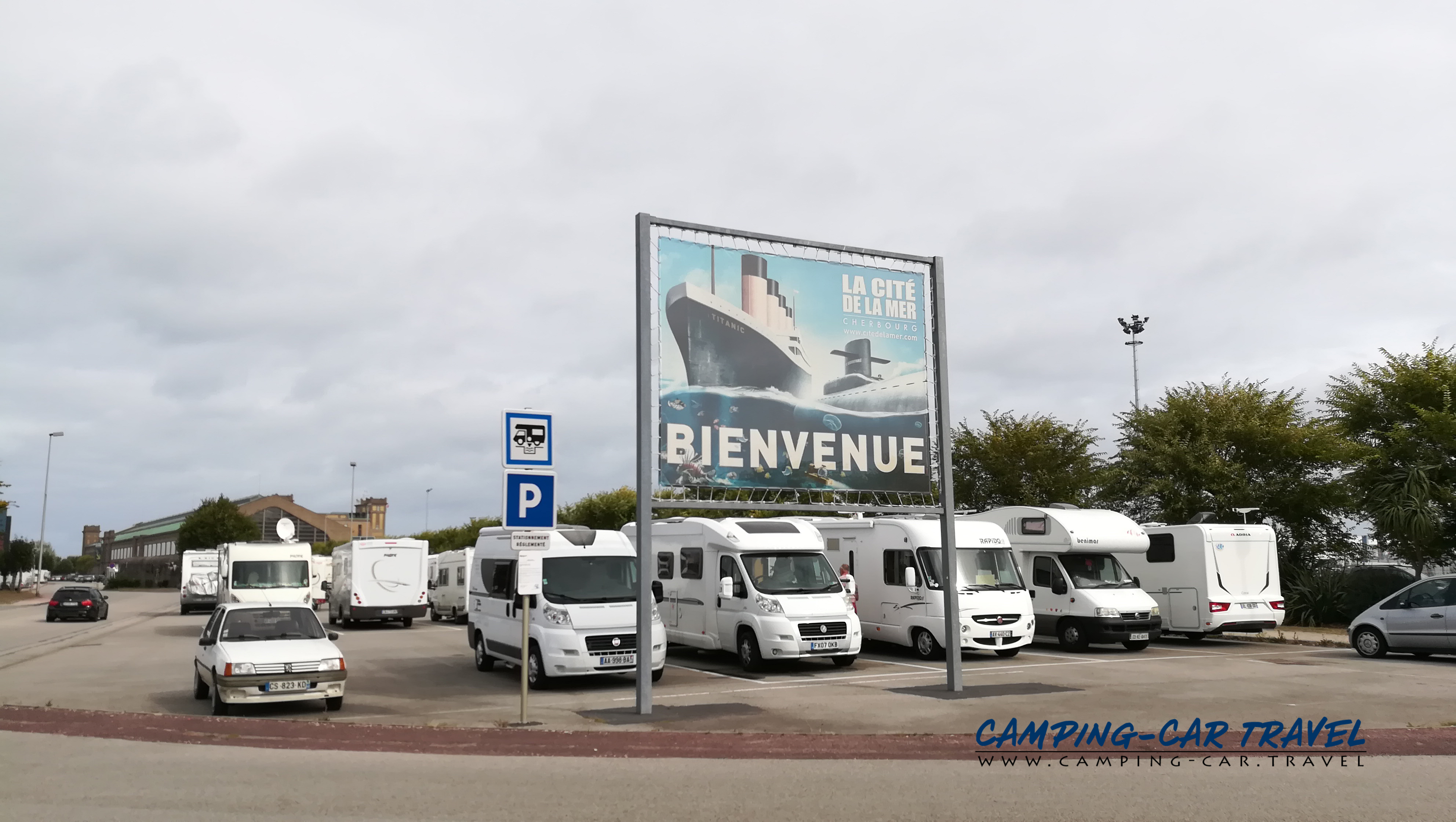 aire services camping car Cherbourg Cherbourg-Octeville Manche Normandie