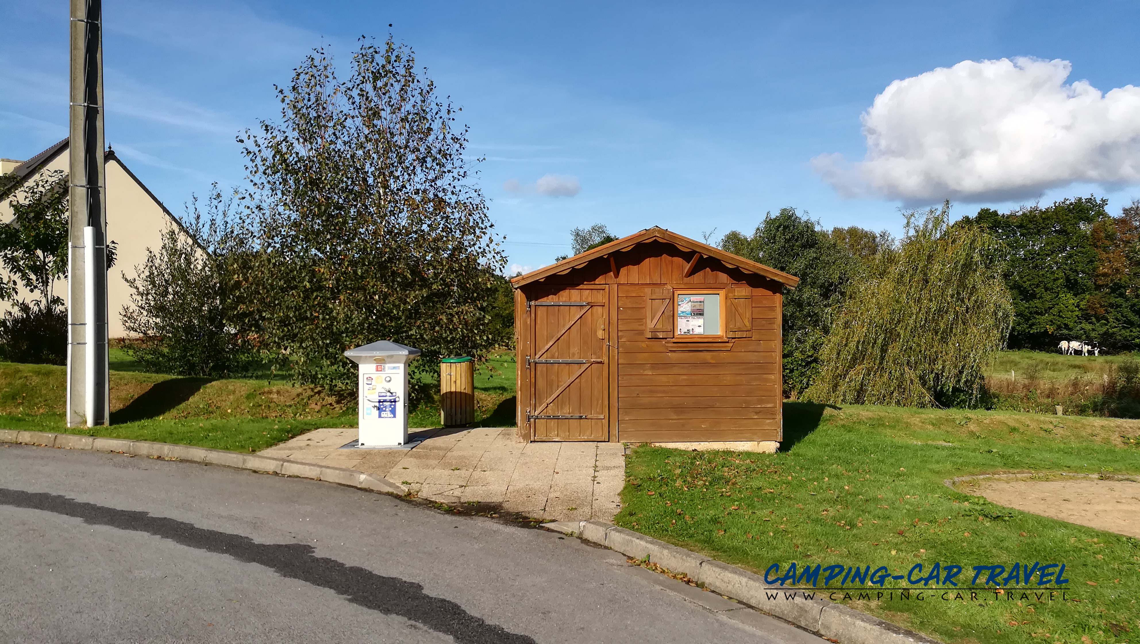 aire services camping car Rauville-la-Bigot Manche Normandie