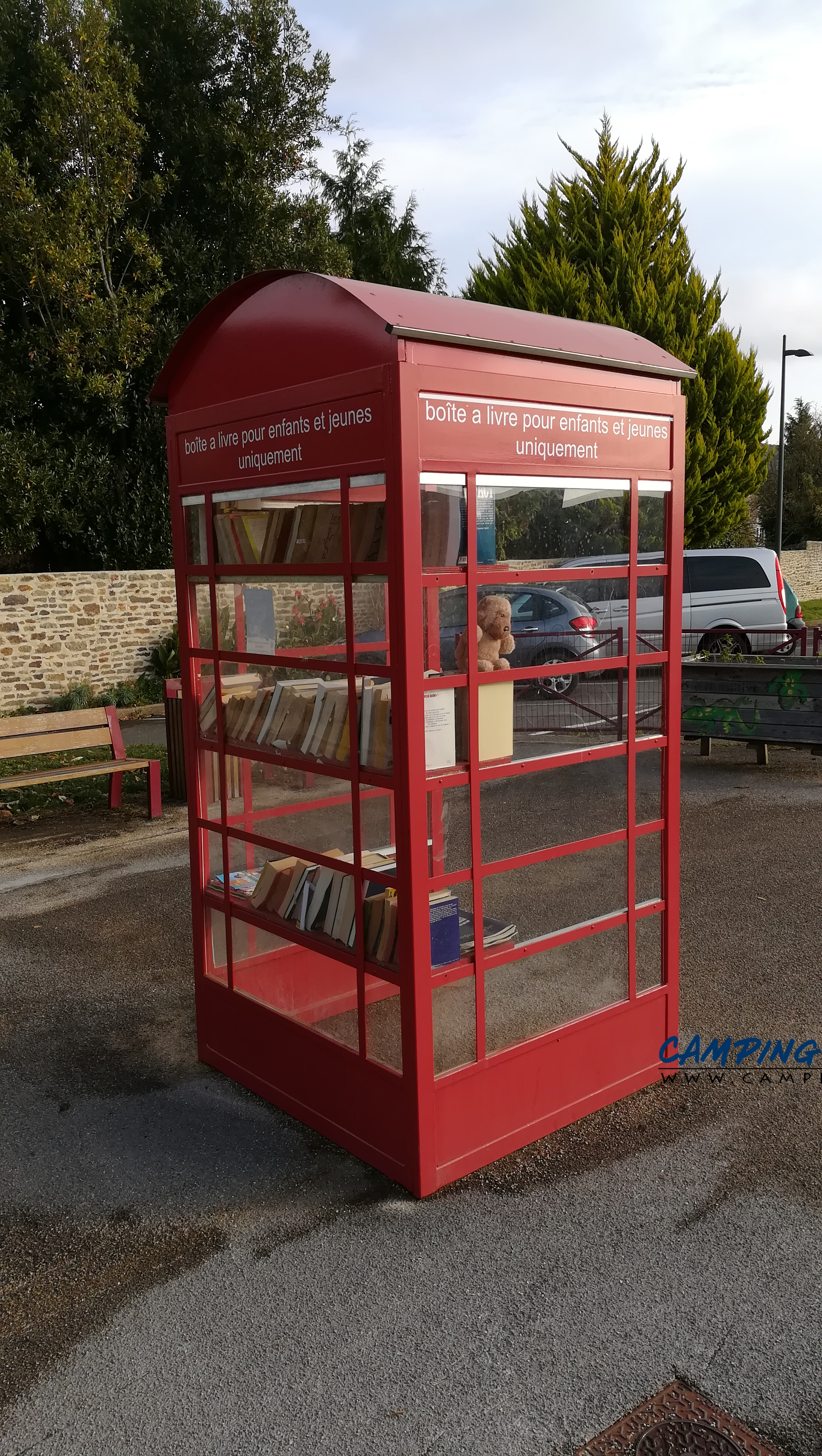 aire services camping car Lanvallay Côte-d'Armor Bretagne