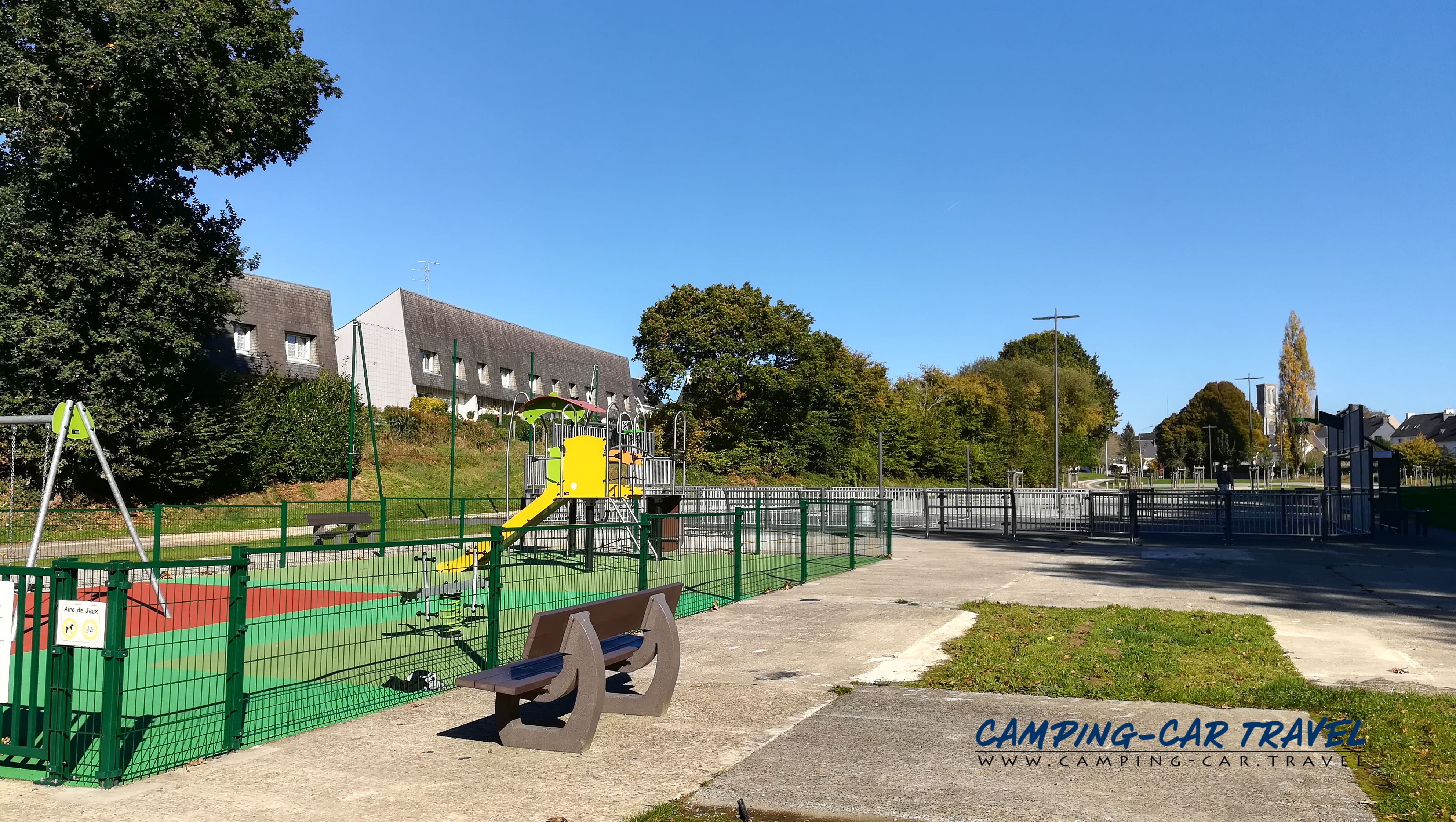 aire services camping car Callac Côtes-d'Armor Bretagne