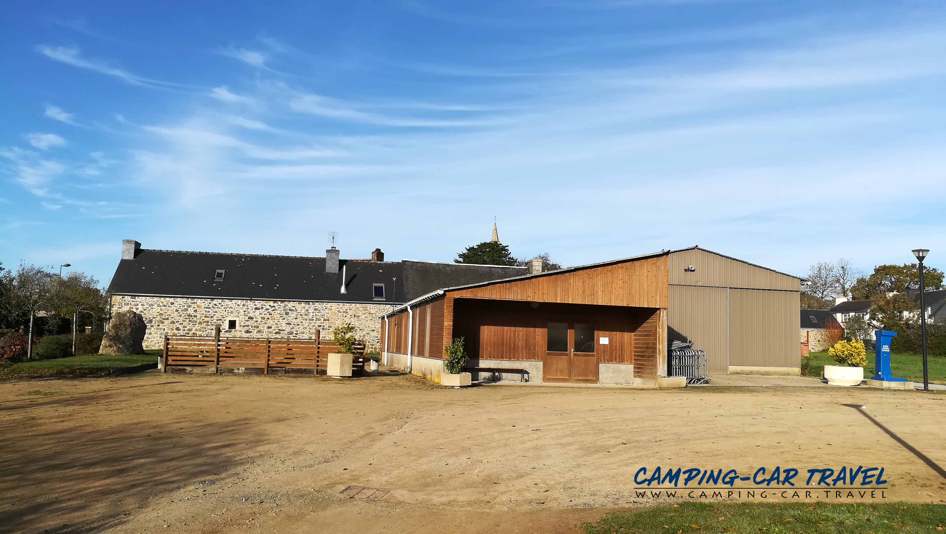 aire services camping car Plourac'h Plourach Côtes-d'Armor Bretagne