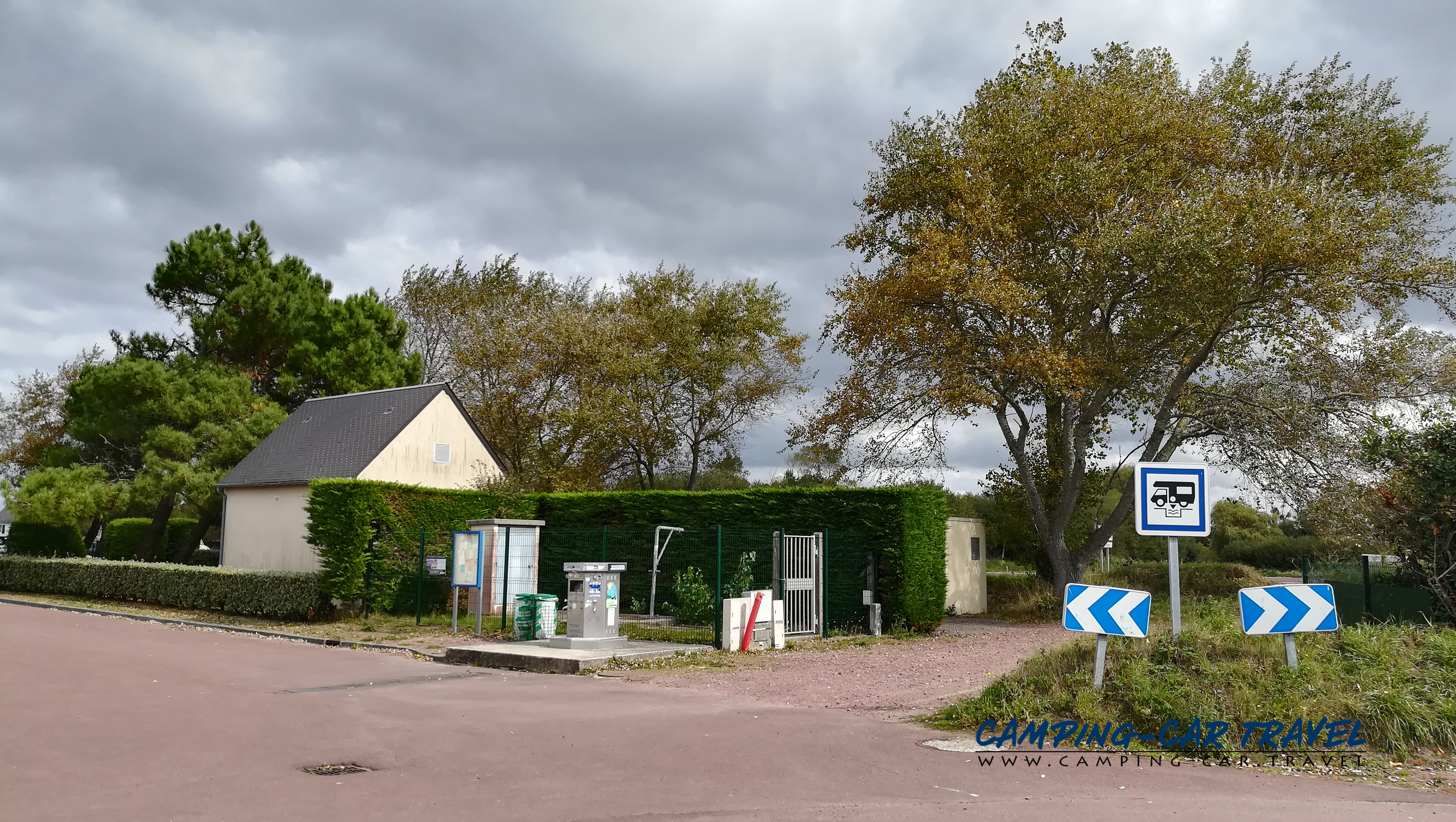 aire services camping car Pirou-Plage Manche Normandie