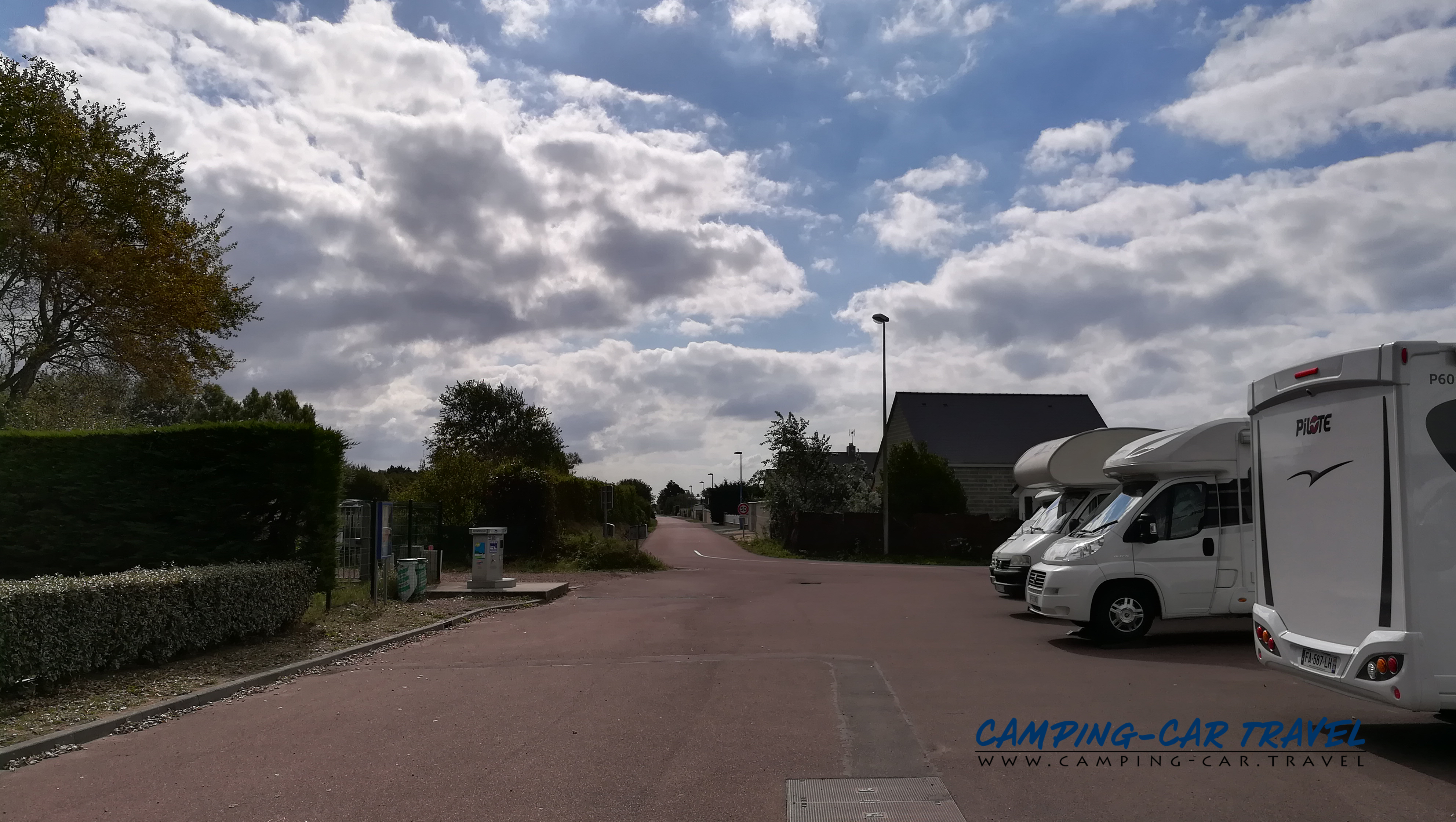 aire services camping car Pirou-Plage Manche Normandie