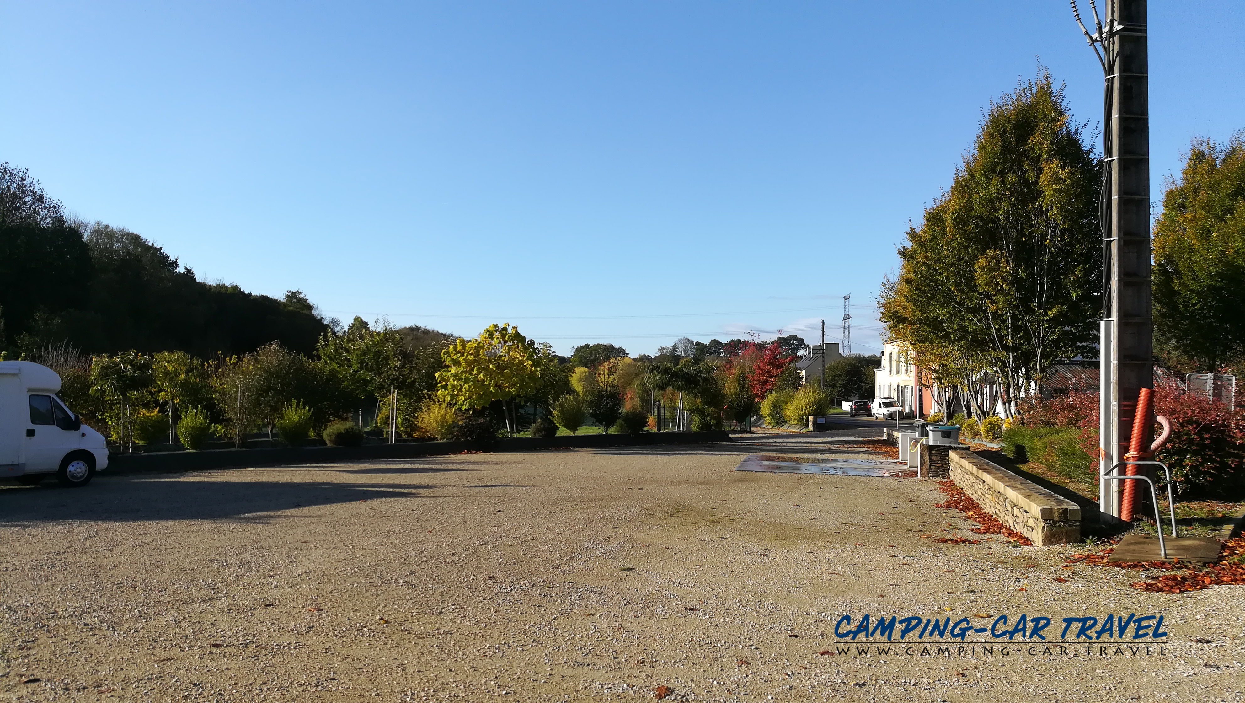 aire services camping car Lopérec Finistère Bretagne