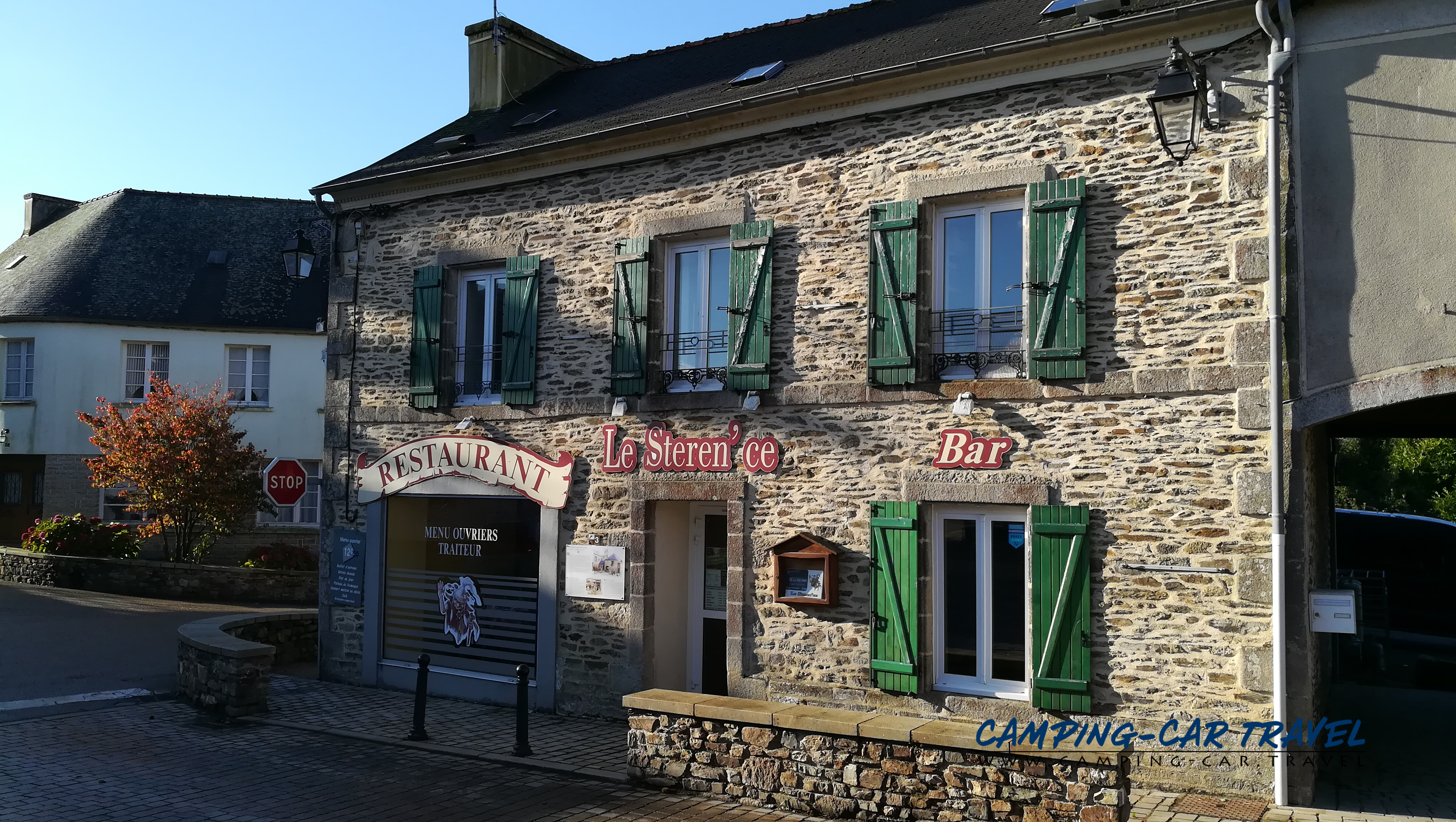 aire services camping car Lopérec Finistère Bretagne