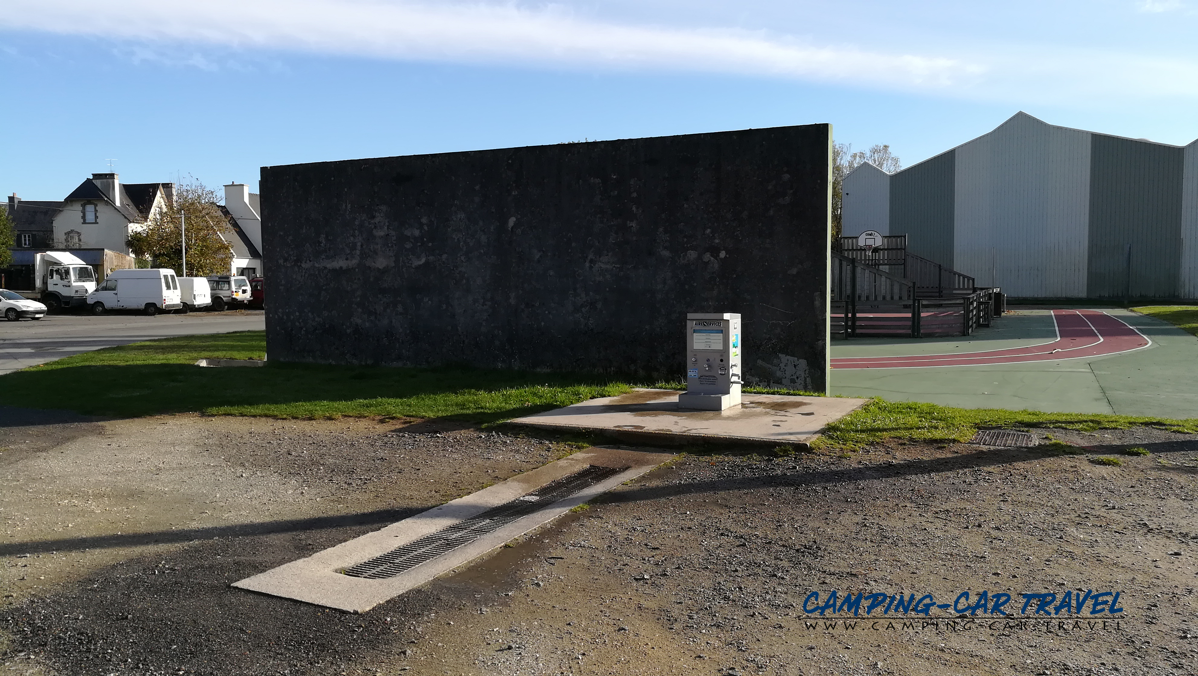 aire camping car Hôpital-Camfrout Finistère Bretagne