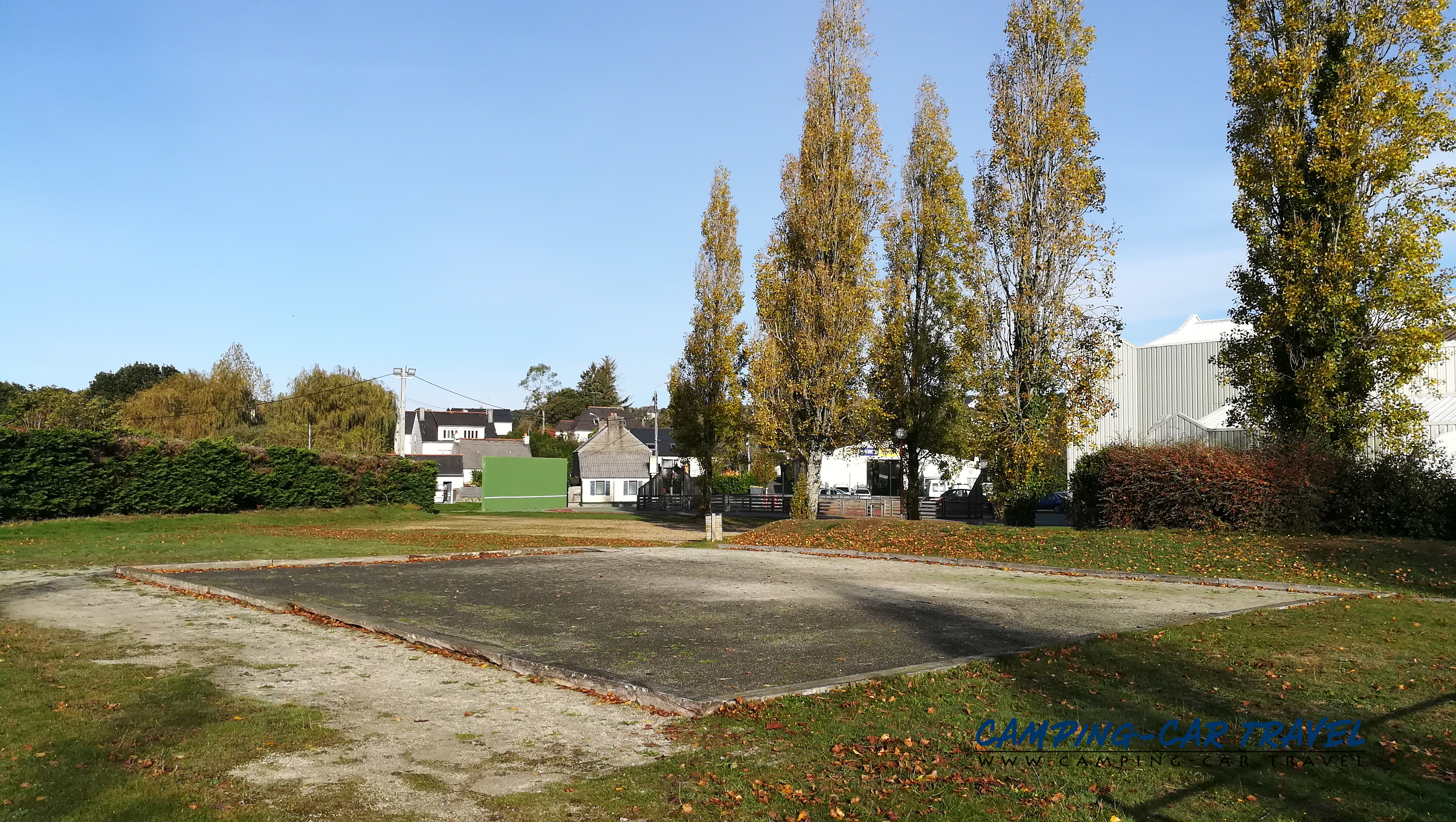 aire camping car Hôpital-Camfrout Finistère Bretagne