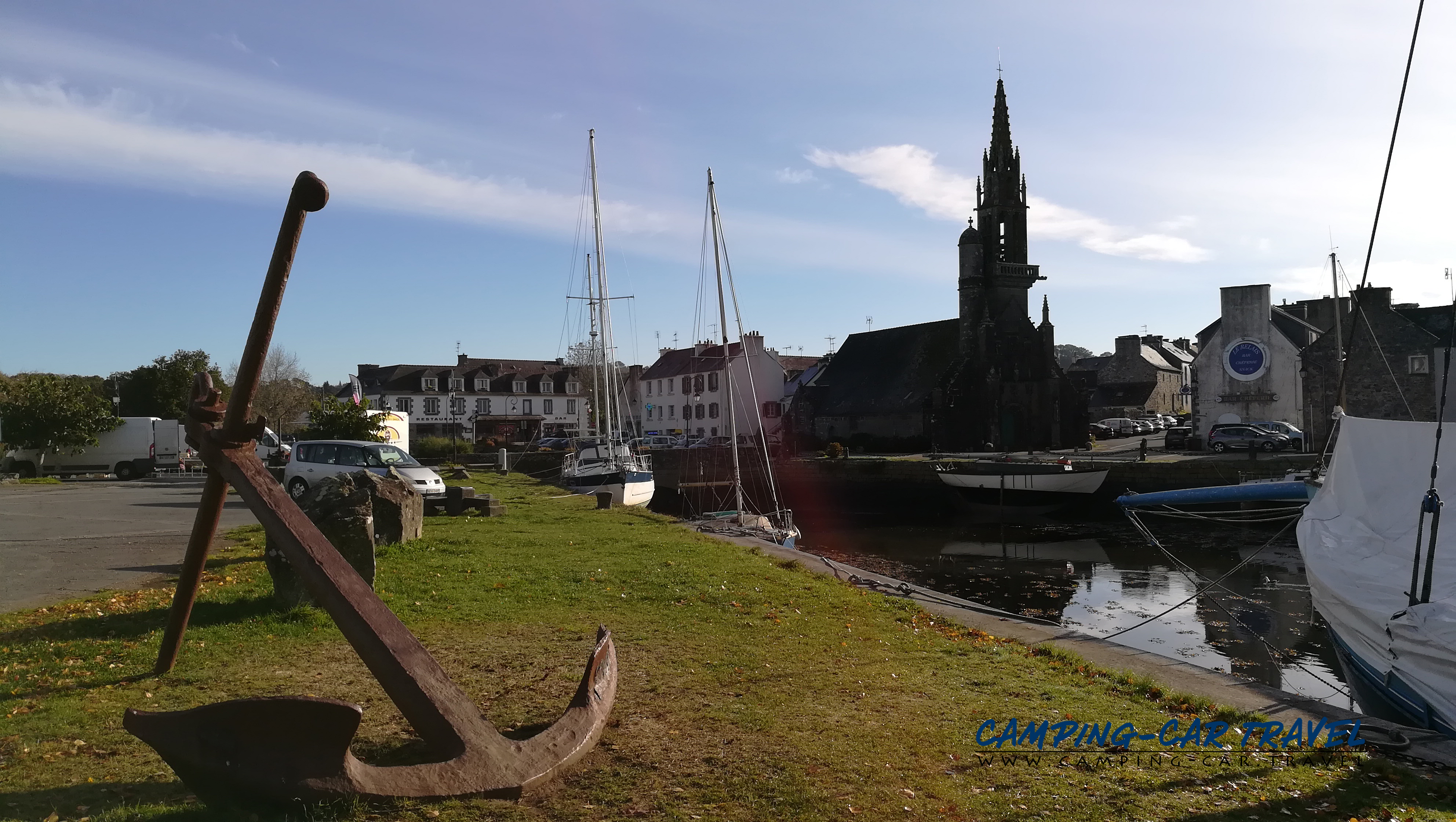 aire camping car Hôpital-Camfrout Finistère Bretagne