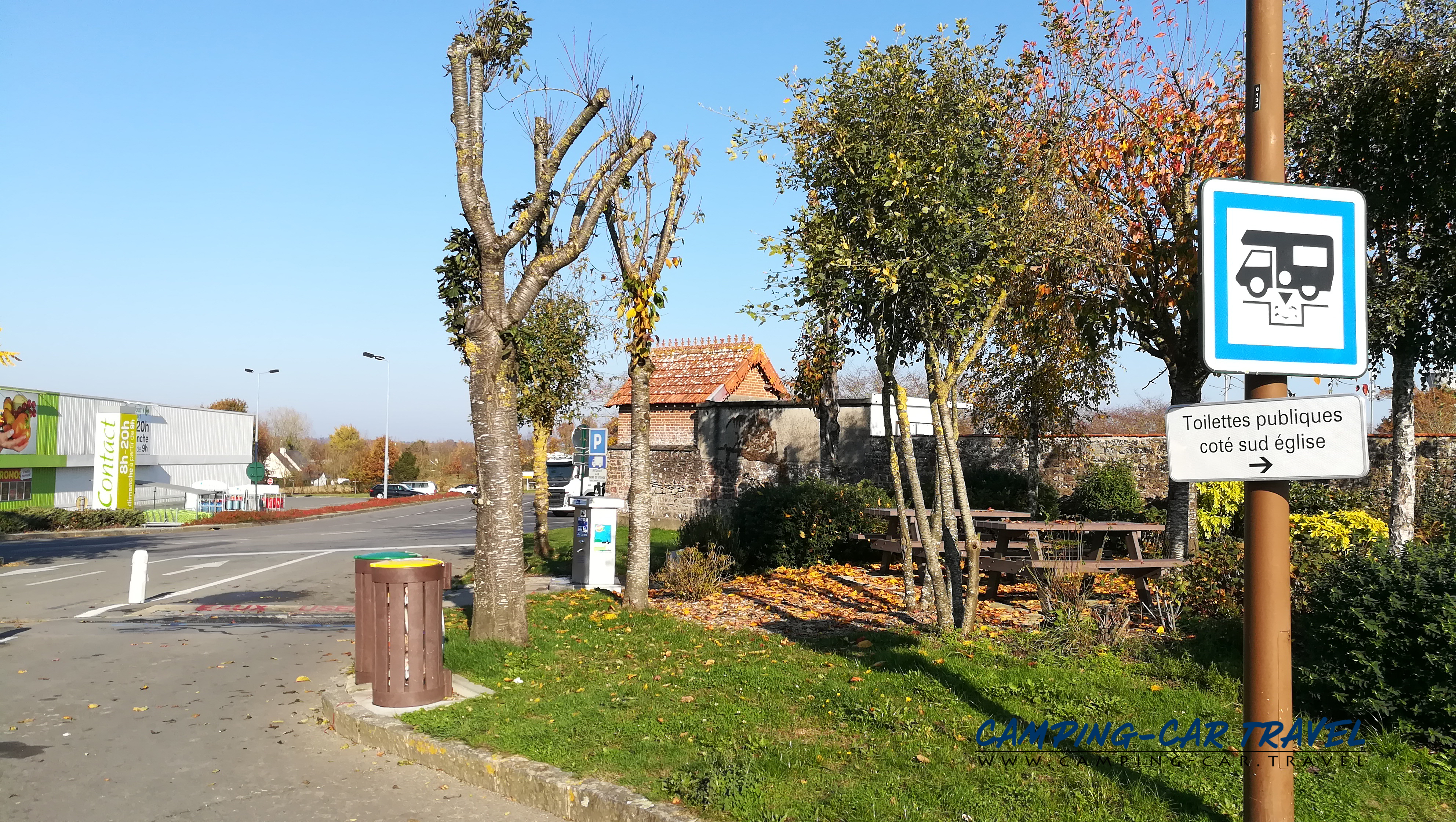 aire services camping car Bédée Ille-et-Vilaine Bretagne