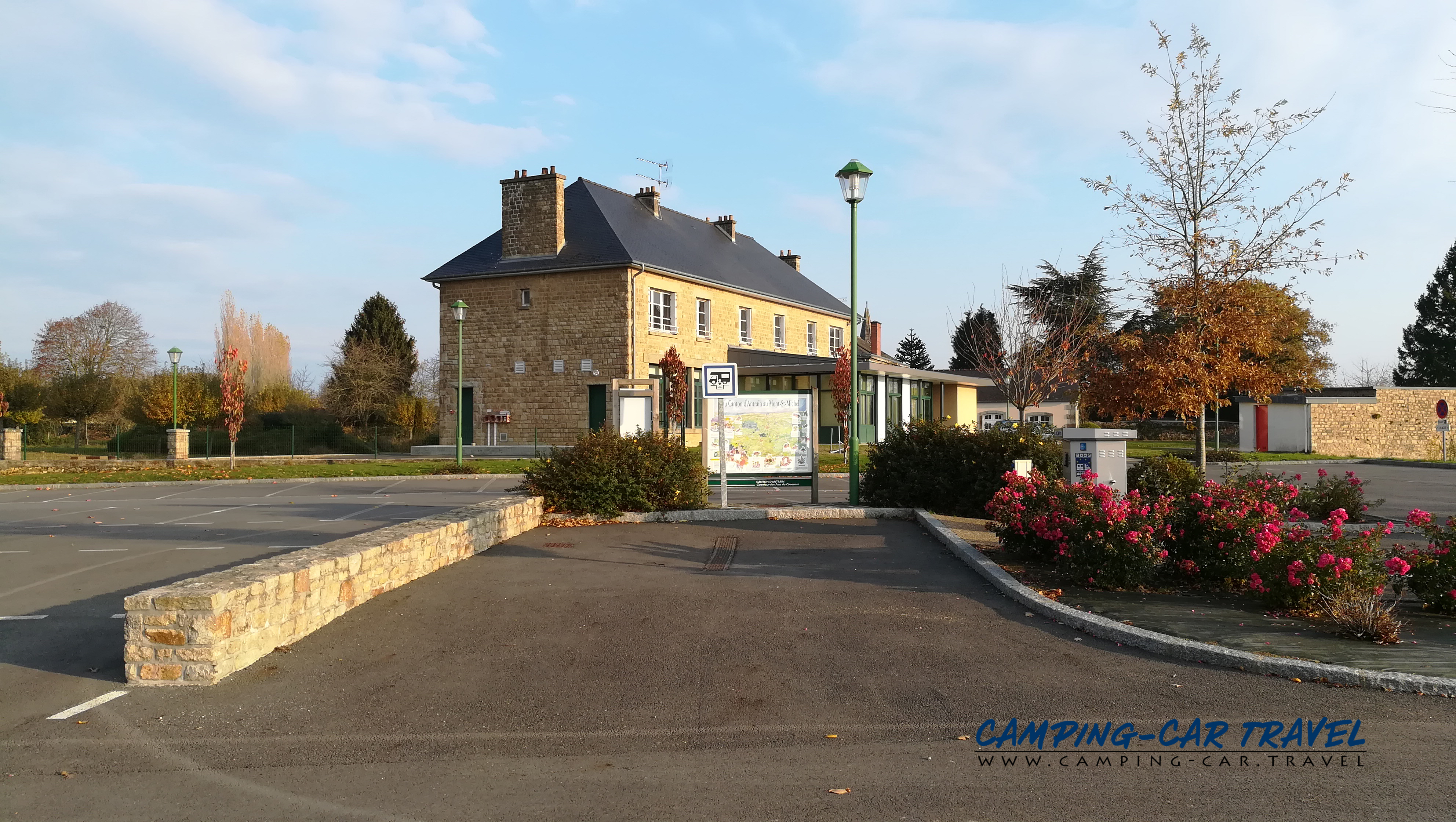 aire services camping car La Fontenelle Ille-et-Vilaine Bretagne