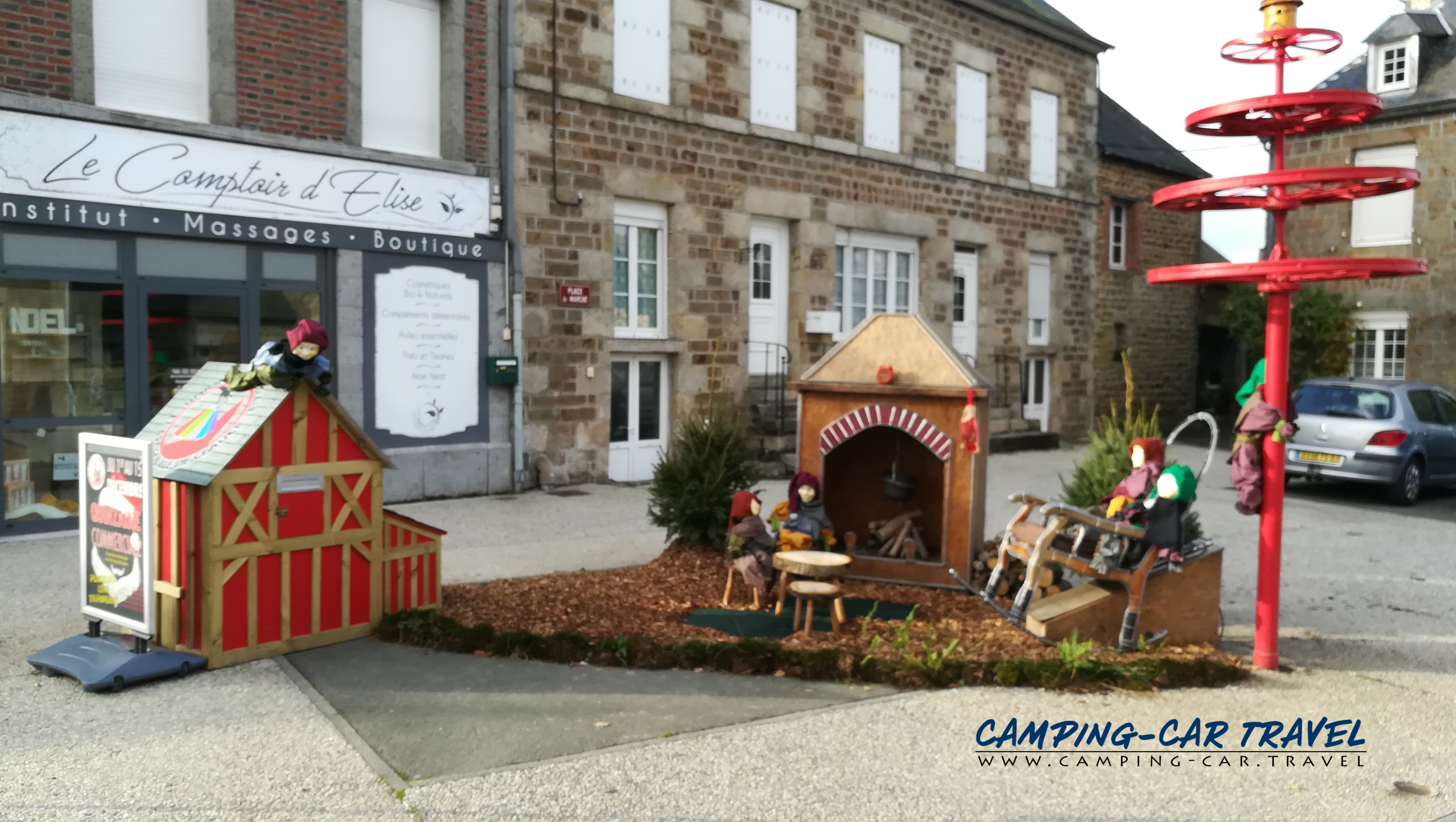 aire services camping car Ceaucé Orne Normandie