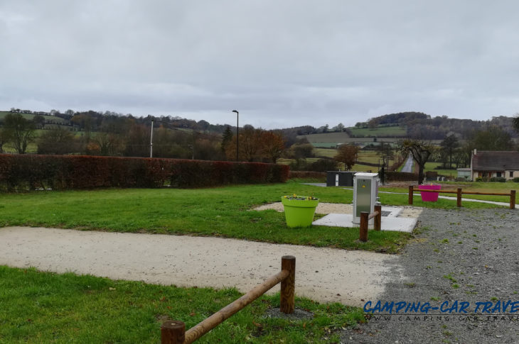 aire services camping car La Roche-Mabile Orne Normandie