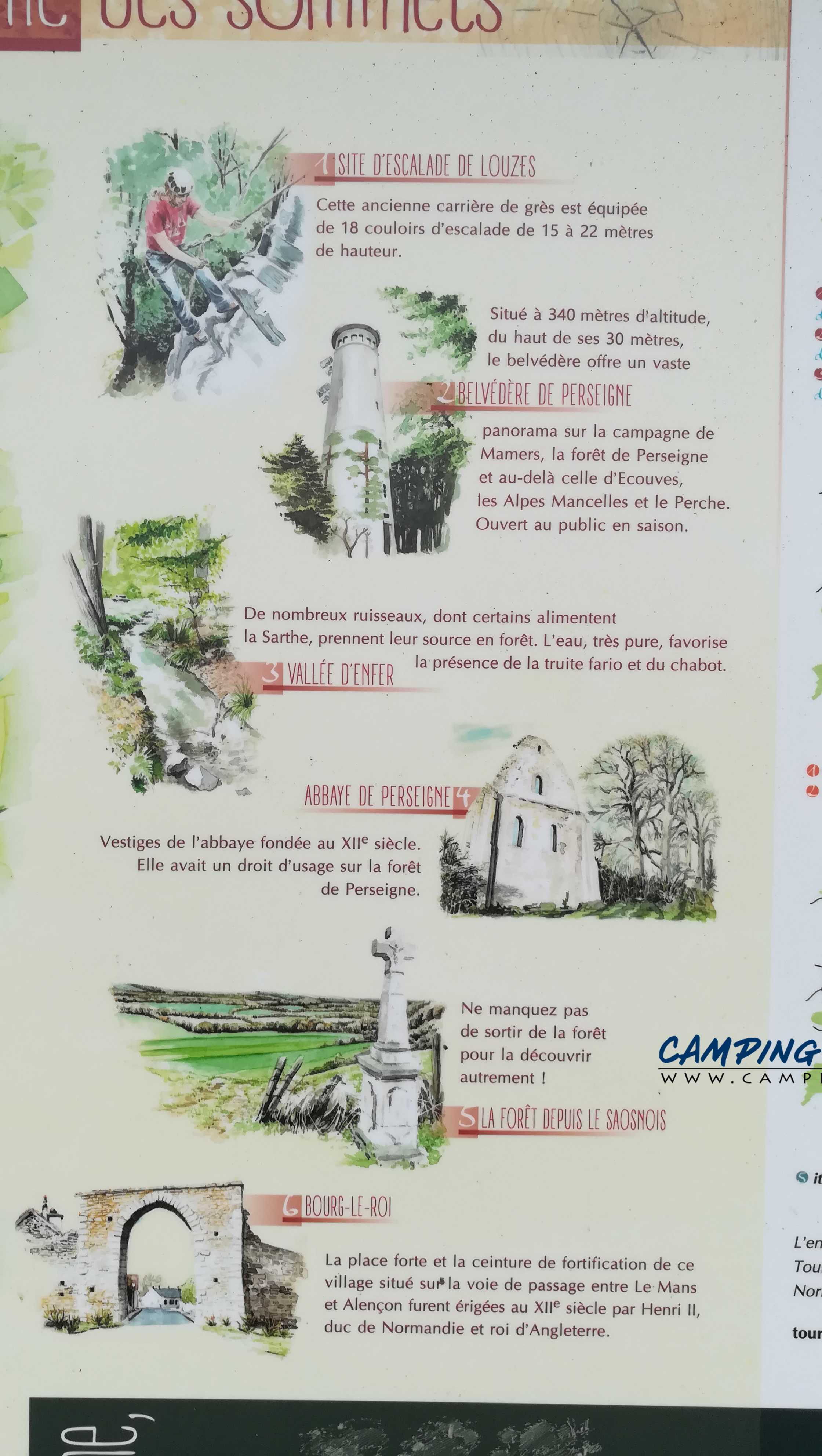 aire services camping car Villeneuve-en-Perseigne Sarthe Pays-de-la-Loire