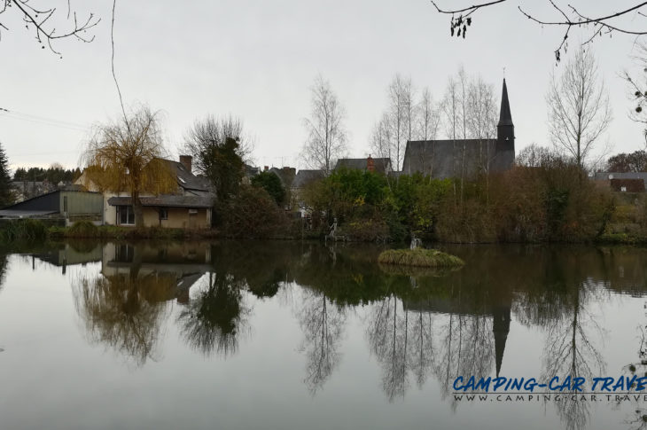 aire services camping car Le Guédéniau Maine-et-Loire Pays-de-la-Loire