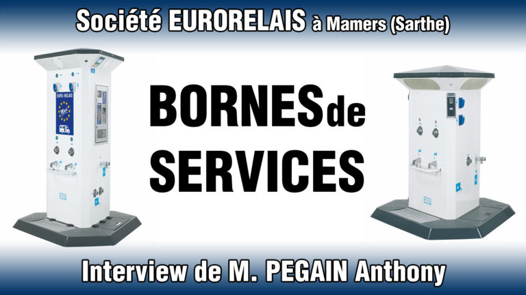 Bornes euro-relais Mamers Sarthe aire services camping car