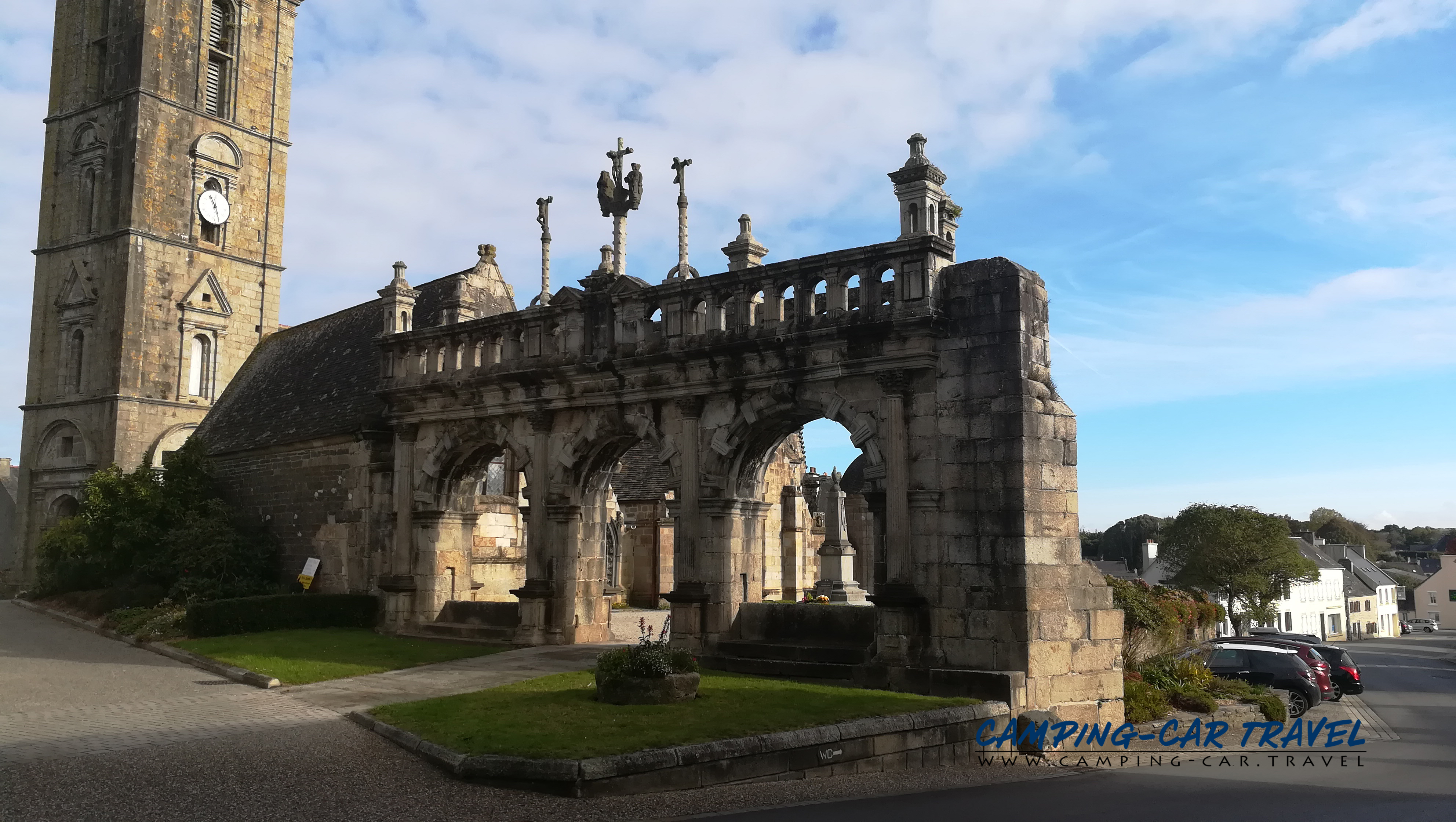 aire services camping car Sizun Finistère Bretagne