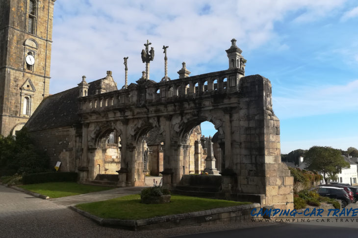 aire services camping car Sizun Finistère Bretagne