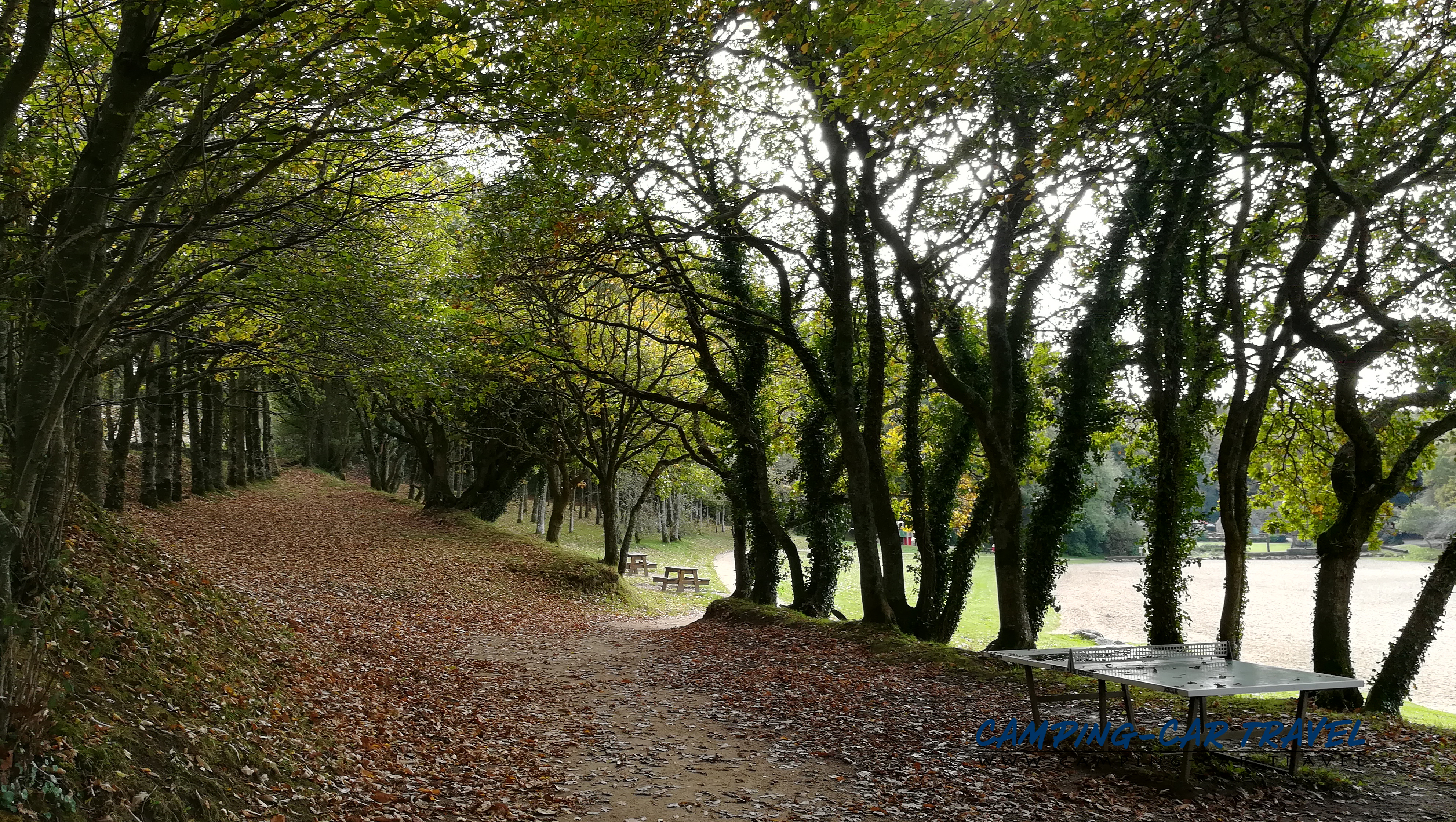 aire services camping car Sizun Finistère Bretagne