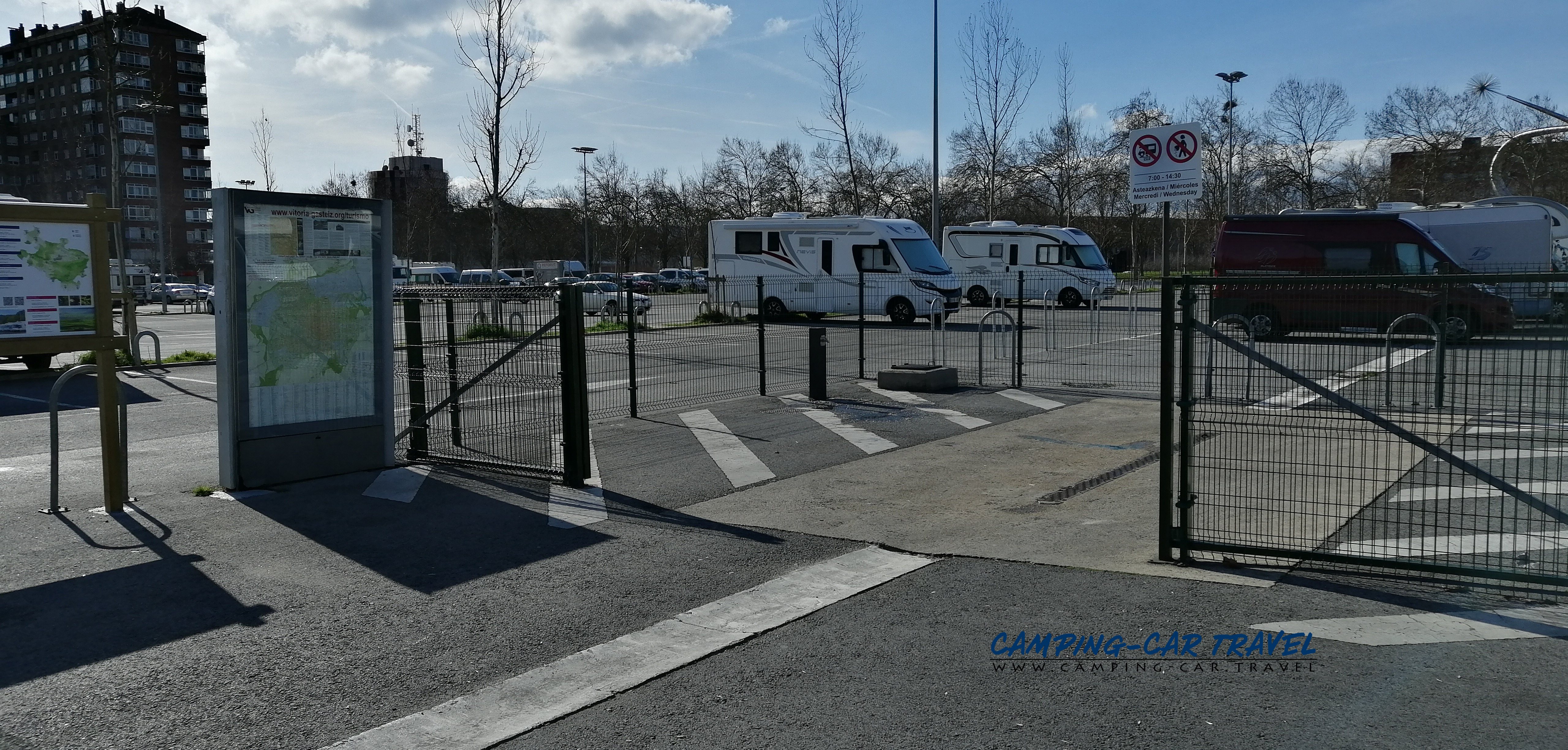 aire services camping car Vitoria Gasteiz Espagne Spain