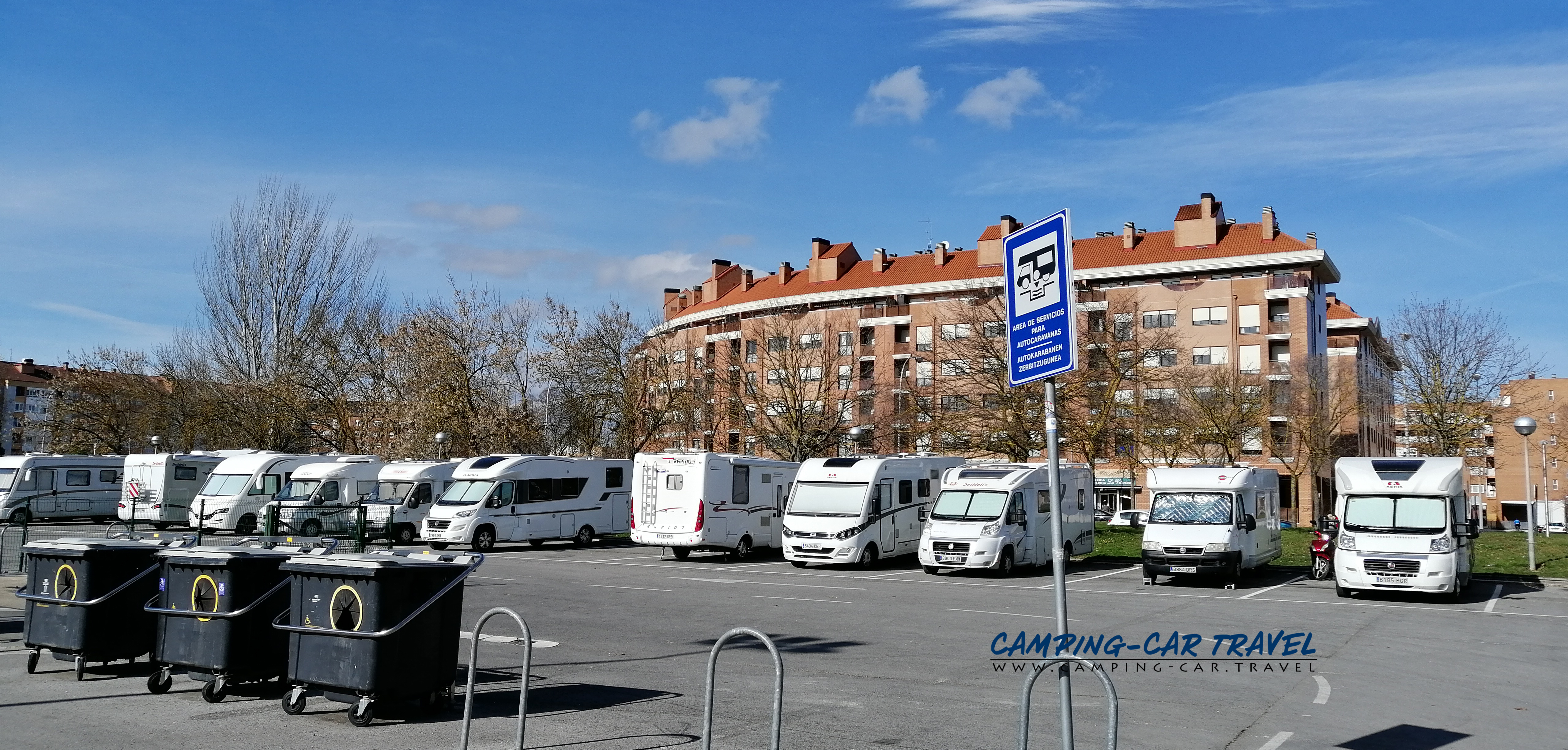 aire services camping car Vitoria Gasteiz Espagne Spain