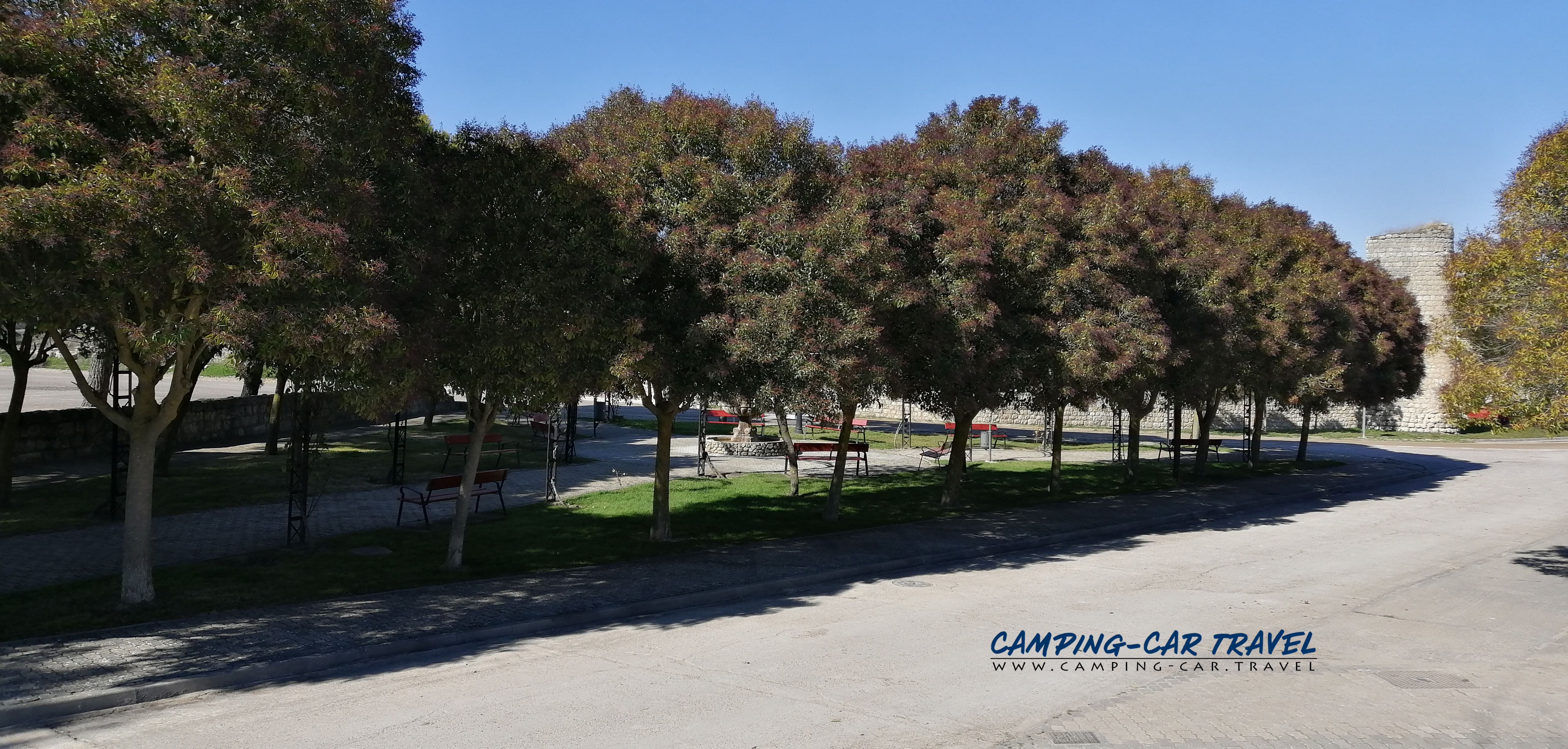 aire services camping-cars Ampudia Espagne Spain