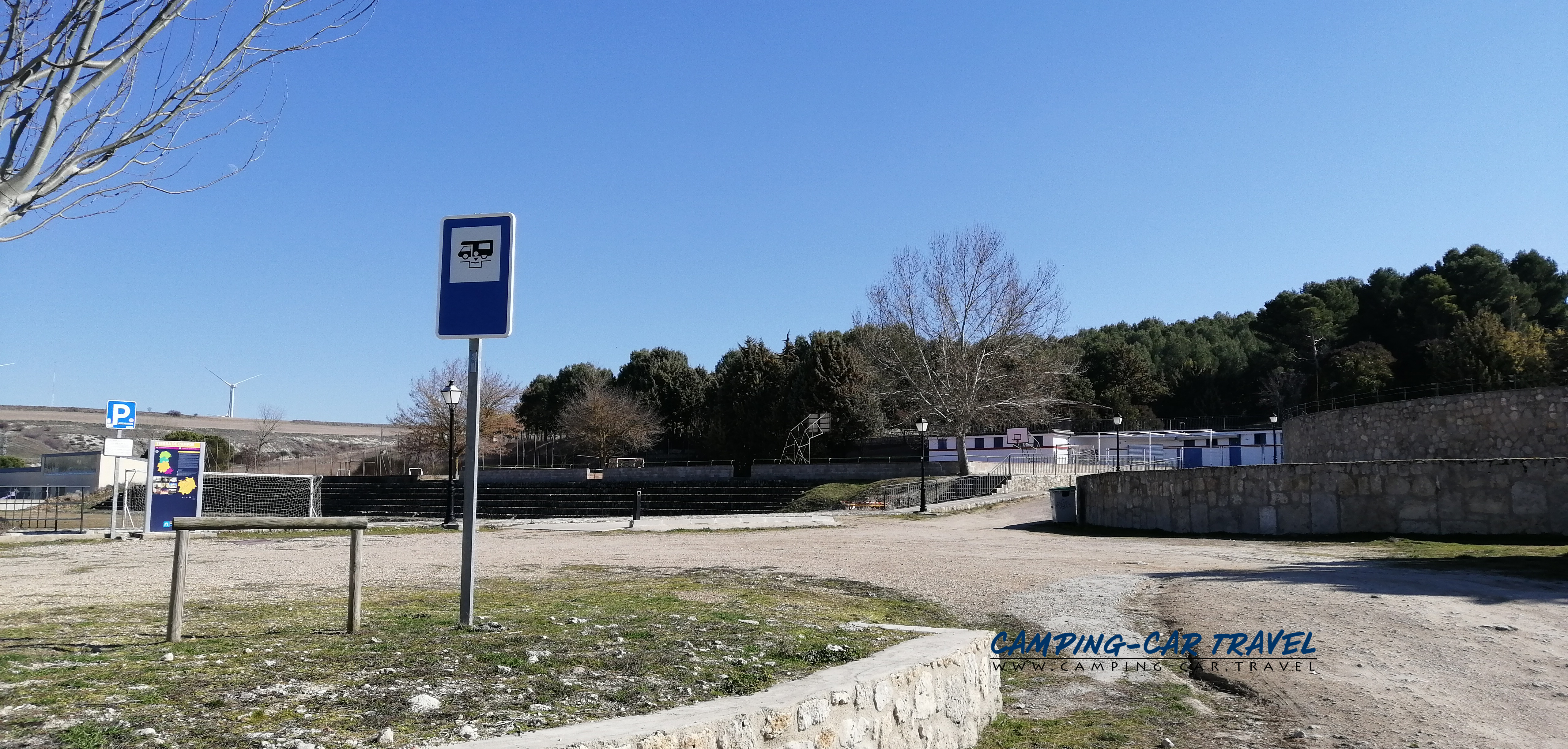 aire services camping-cars Ampudia Espagne Spain