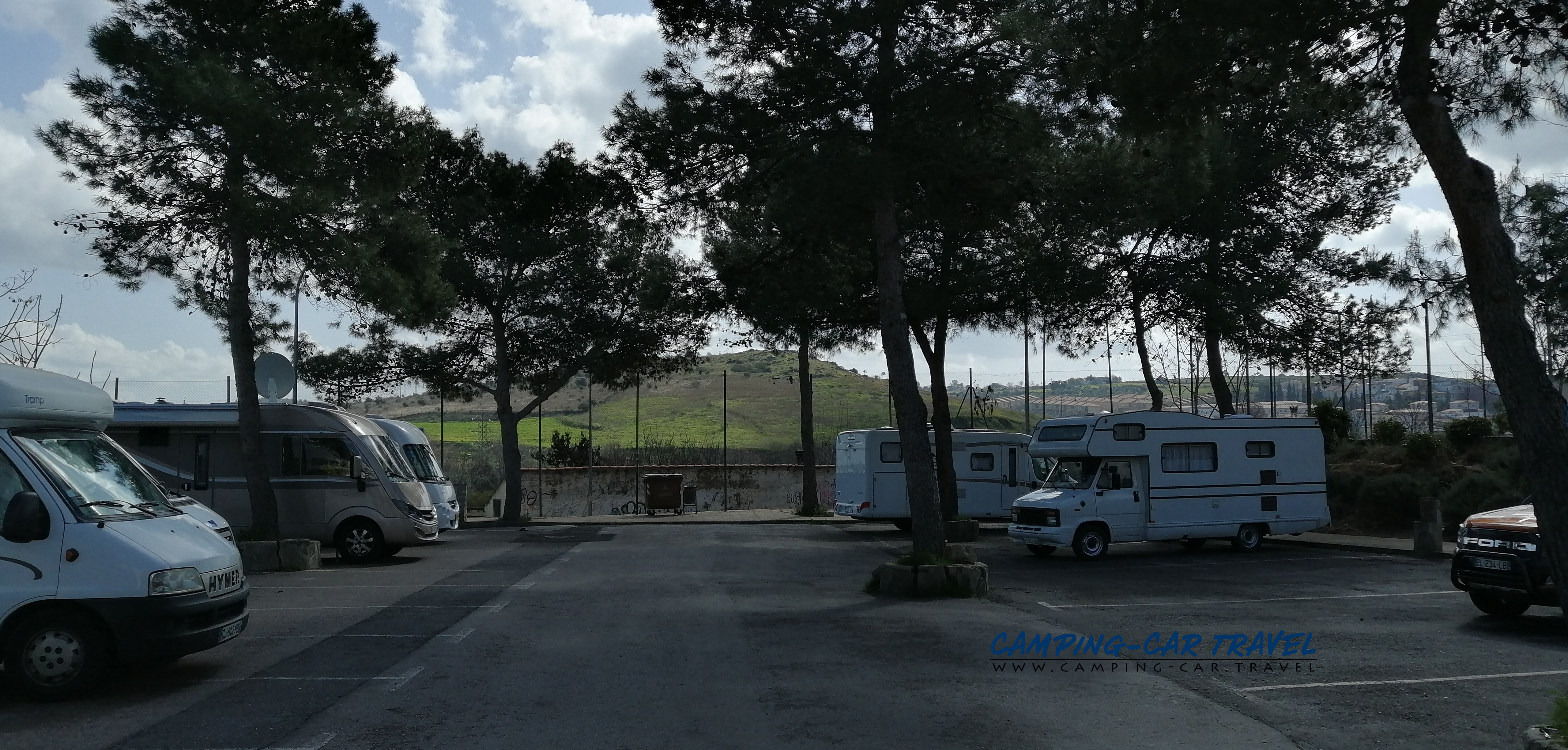 aire services camping car Caceres Espagne Spain