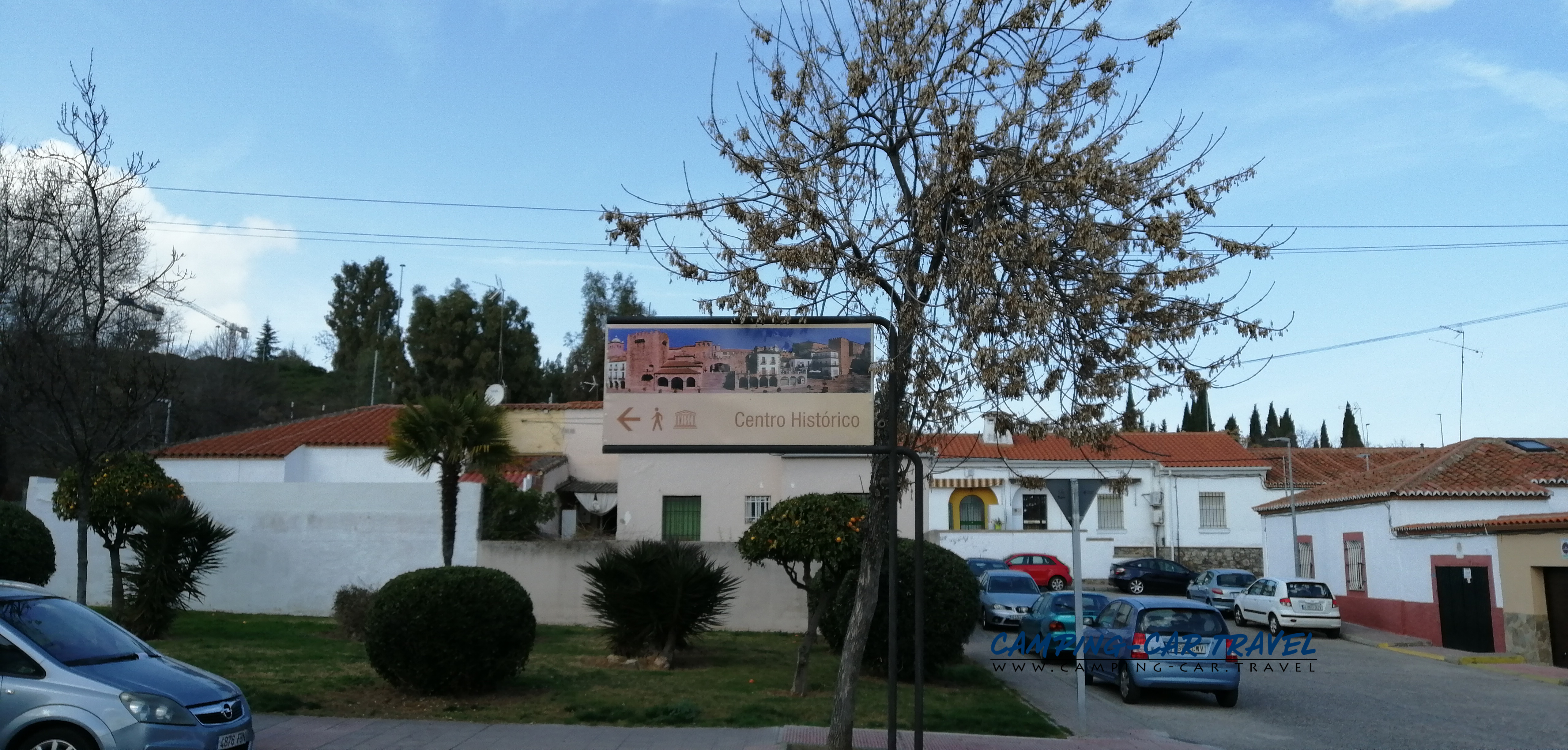 aire services camping car Caceres Espagne Spain