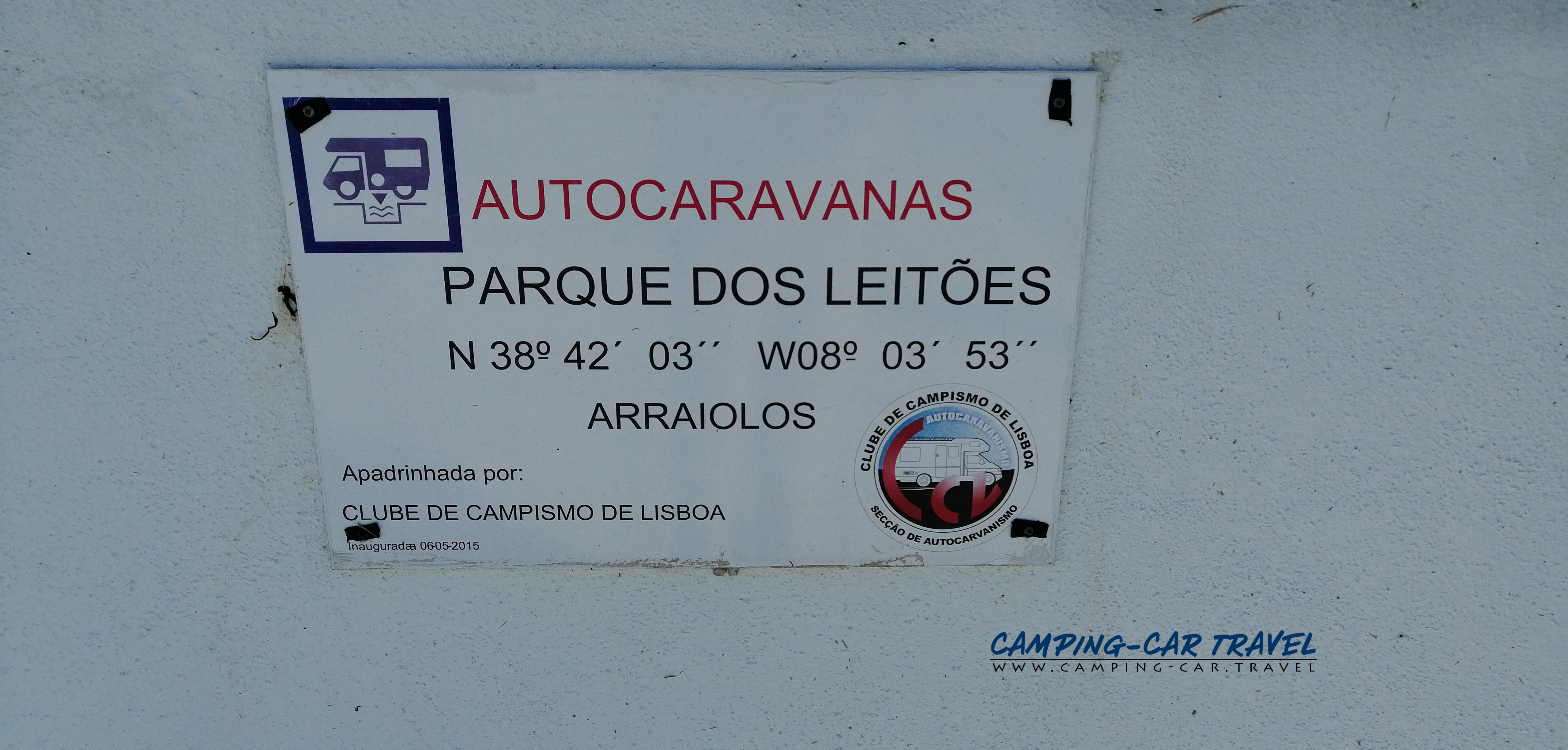 aire services camping car Arraiolos Portugal