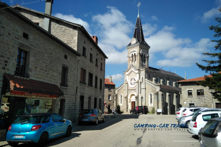 aire services camping car Le Vignolet Loire Rhône-Alpes