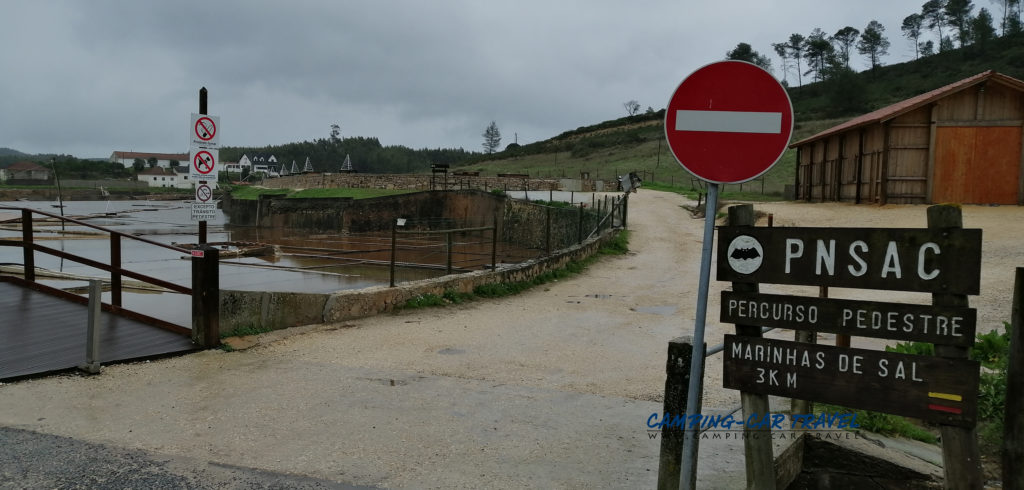 aire services camping car Salinas de Rio Maior Portugal