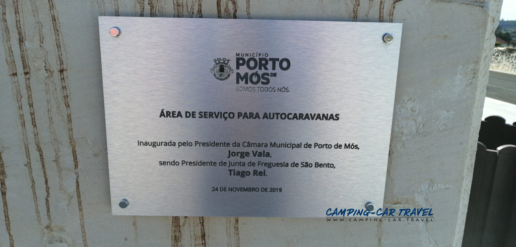 aire services camping car sao bento Portugal