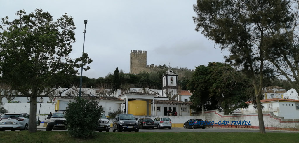 aire services camping car Obidos Portugal