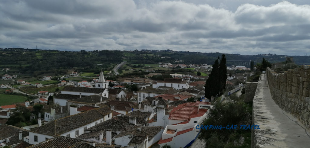 aire services camping car Obidos Portugal