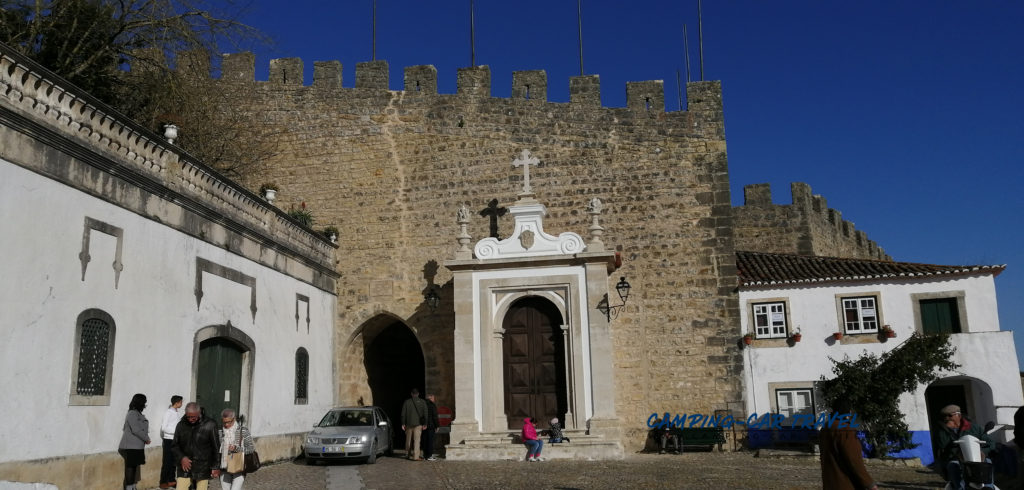 aire services camping car Obidos Portugal