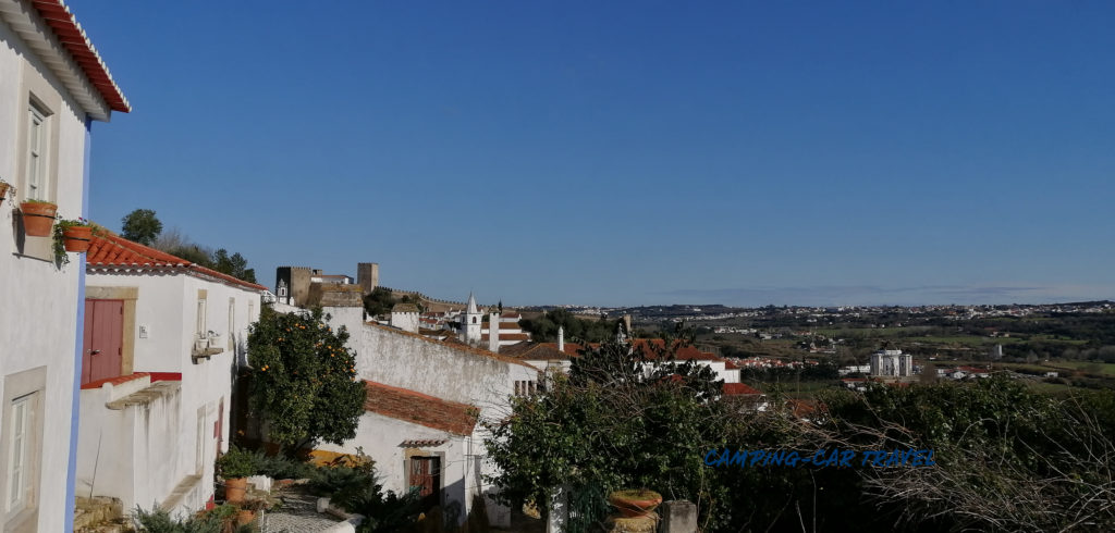 aire services camping car Obidos Portugal