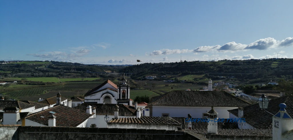 aire services camping car Obidos Portugal