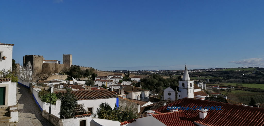 aire services camping car Obidos Portugal