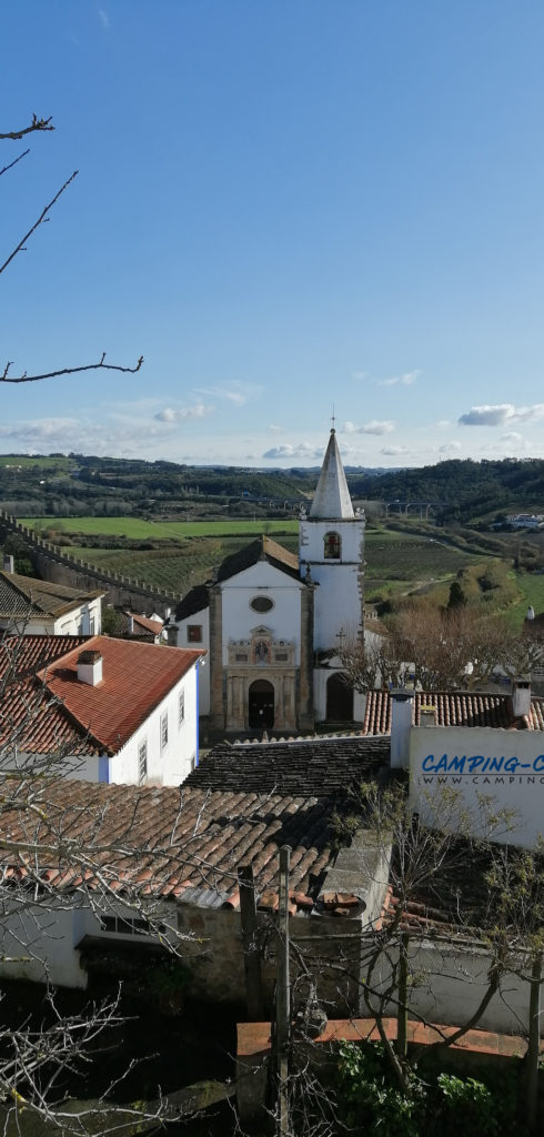 aire services camping car Obidos Portugal