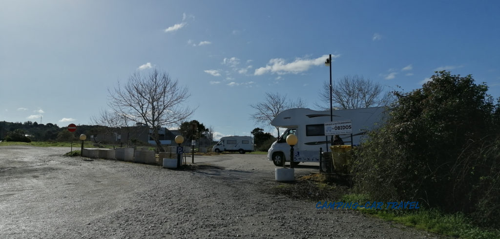 aire services camping car Obidos Portugal