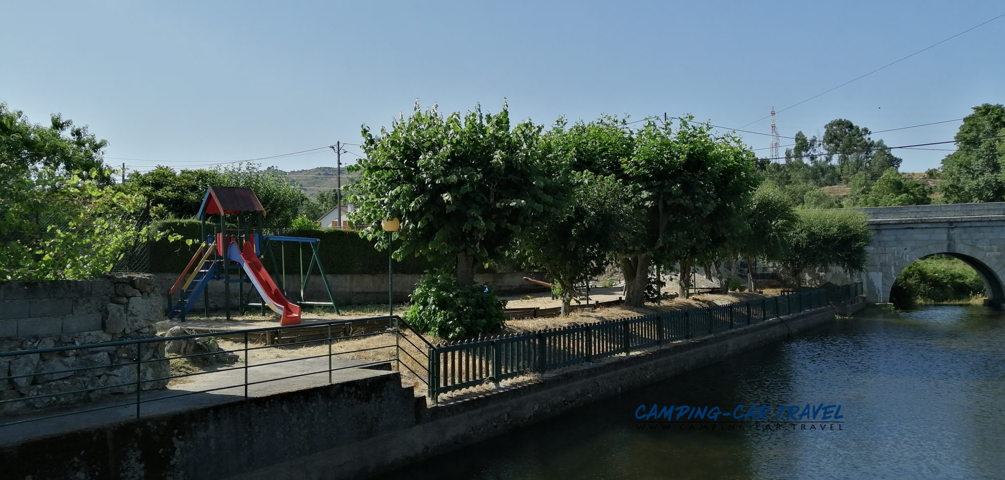 Lajeosa do Mondego aire de services au Portugal Campingcar Travel