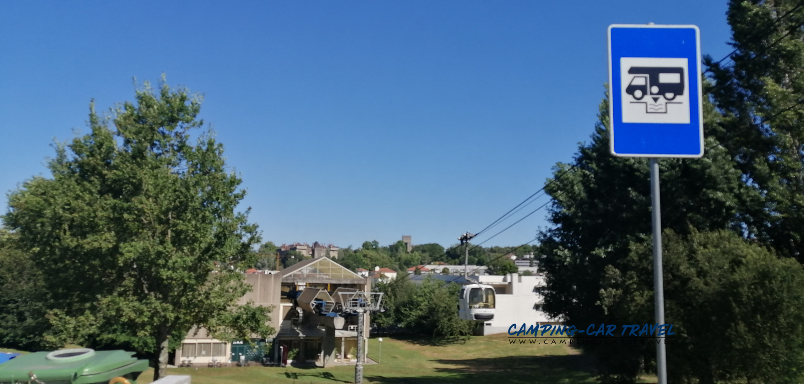Guimarães : aire de services au Portugal - Camping-car Travel