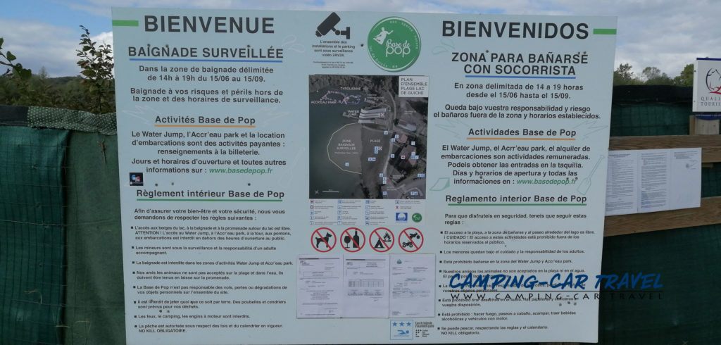 bardos aire de services pour camping car Pyrénées Atlantique France