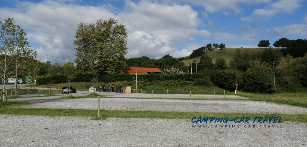 bardos aire de services pour camping car Pyrénées Atlantique France