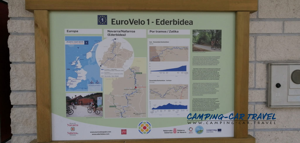 stationnement gratuit camping car Erratzu Navarre Espagne