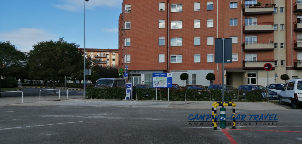 aire services camping car Pamplune Espagne Navarre